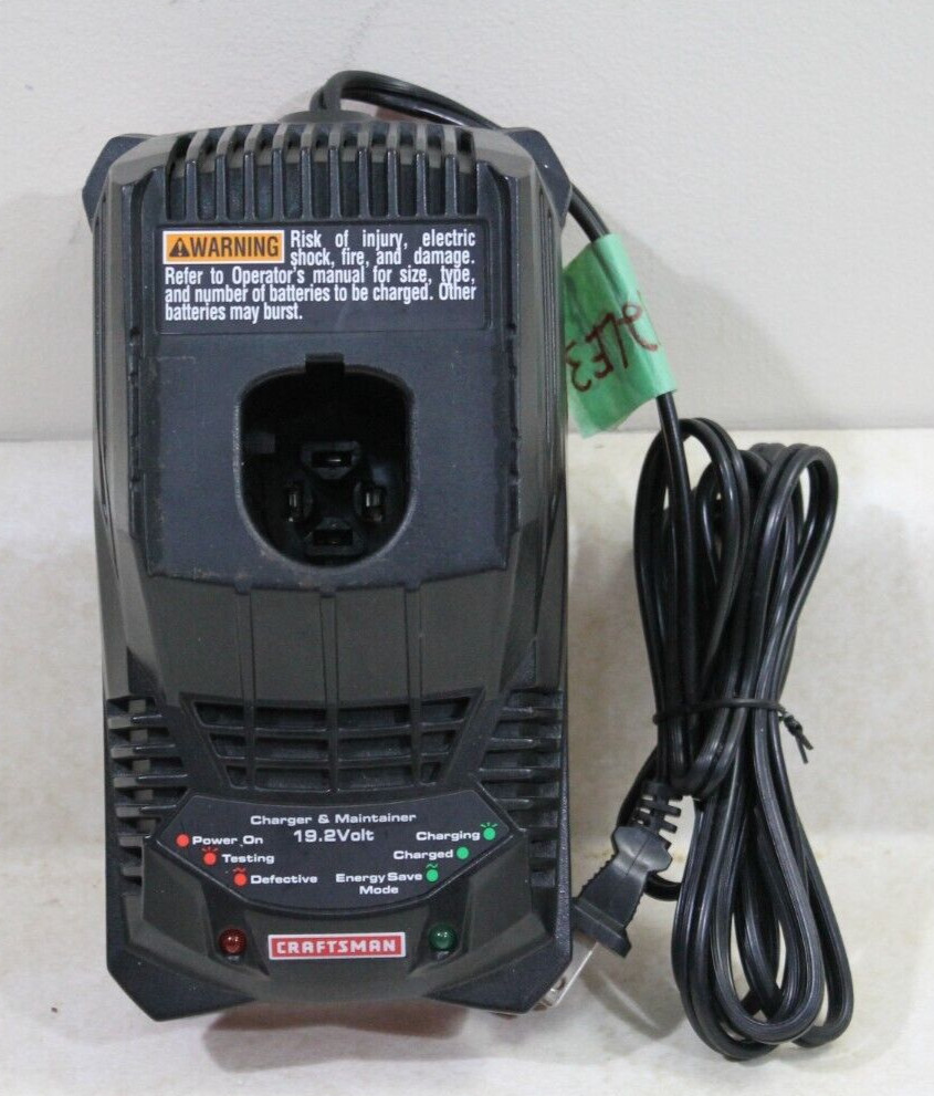 TESTED Genuine Craftsman C3 19.2V Volt Dual Chemistry Battery Charger 315.CH2021