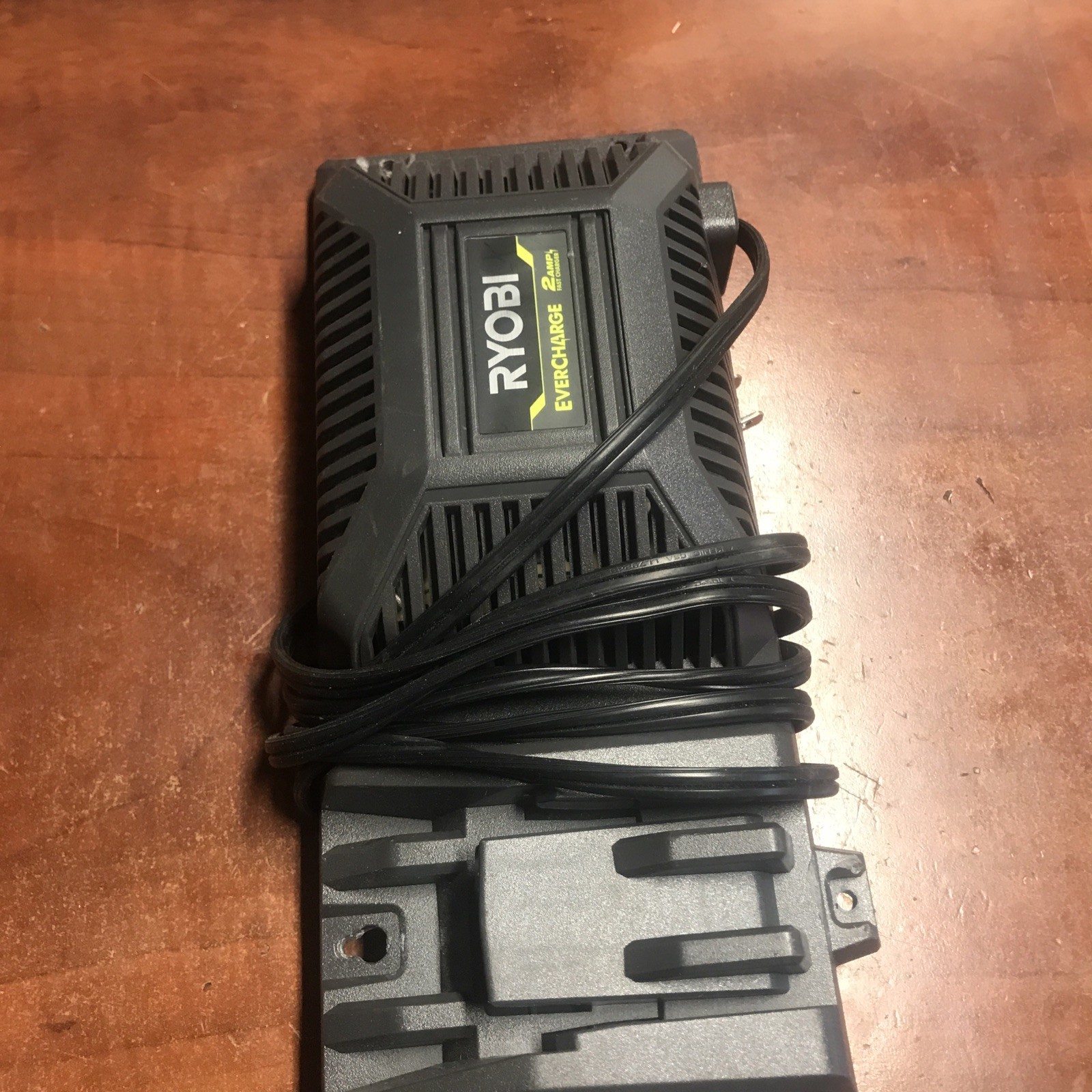 Use OEM Ryobi P187 Evercharge Wall Mount Battery Charger for P718 Stick Vacuum