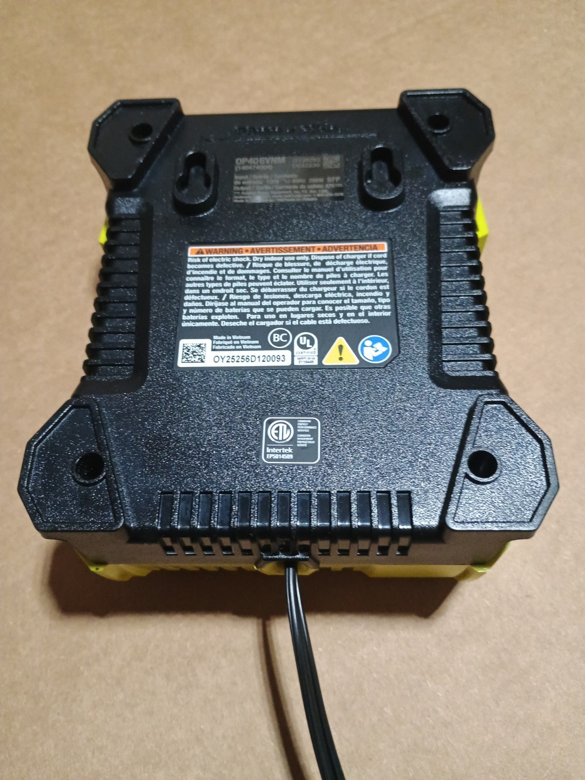Authentic New Ryobi 40V Lithium Rapid Charger OP406VNM – Fast Shipping!