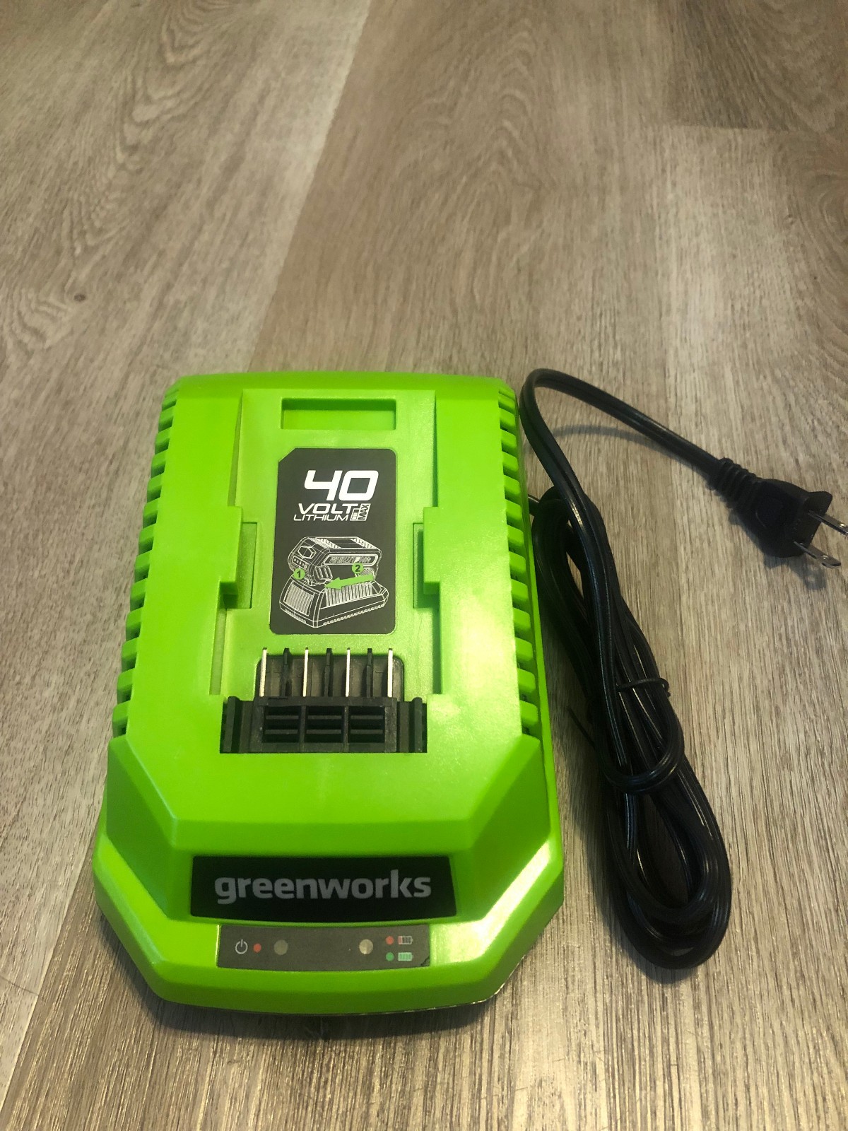 Greenworks 40V OEM Battery Charger Model 29482 G-MAX Lithium-Ion Tested
