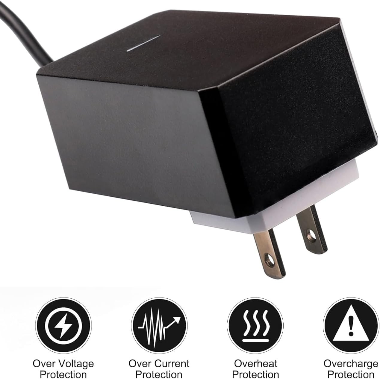 Portable 29.4V Charger with Multiple Barrel Connectors for Broad Compatibility