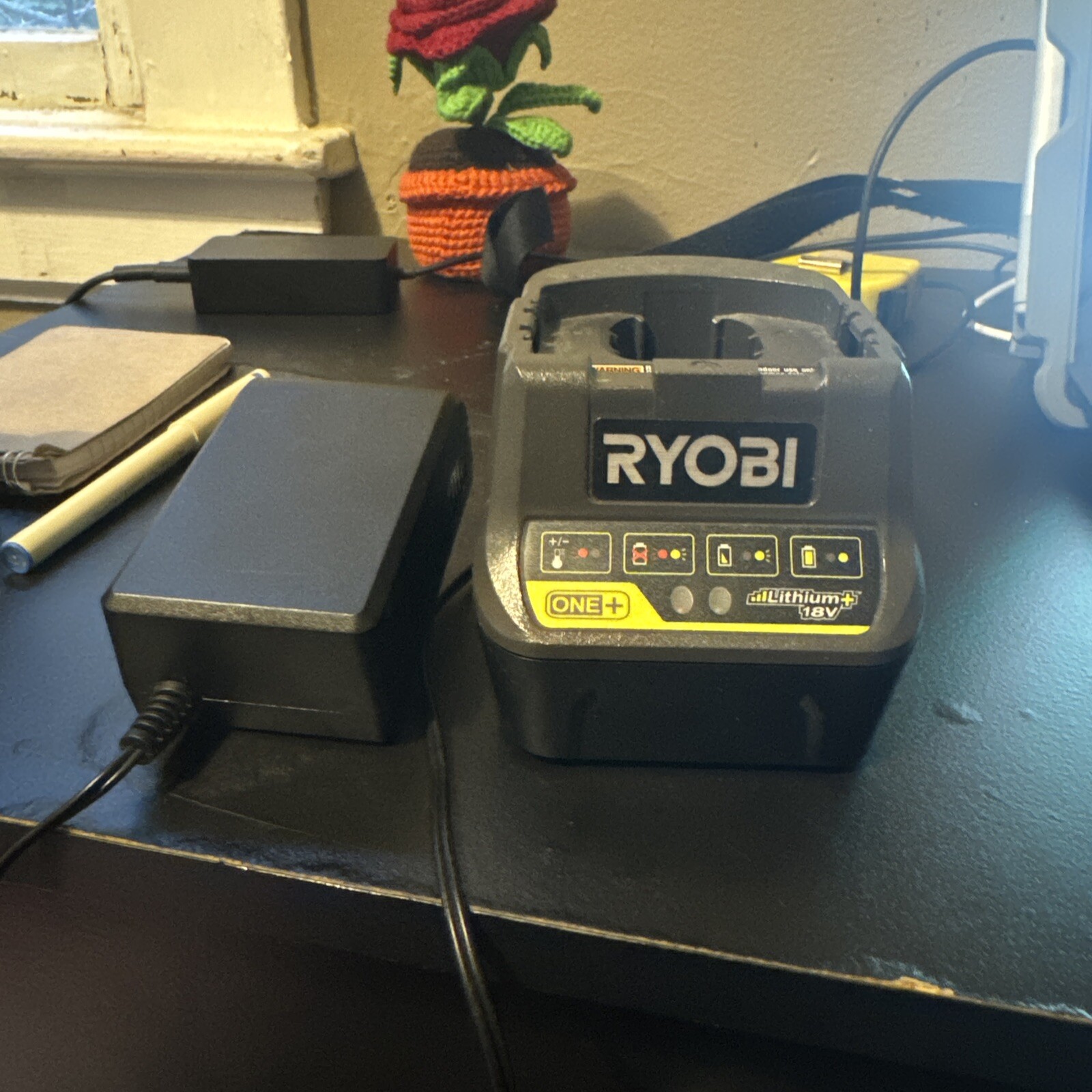 Ryobi One+ 18V Battery Charger Genuine OEM Model P118B