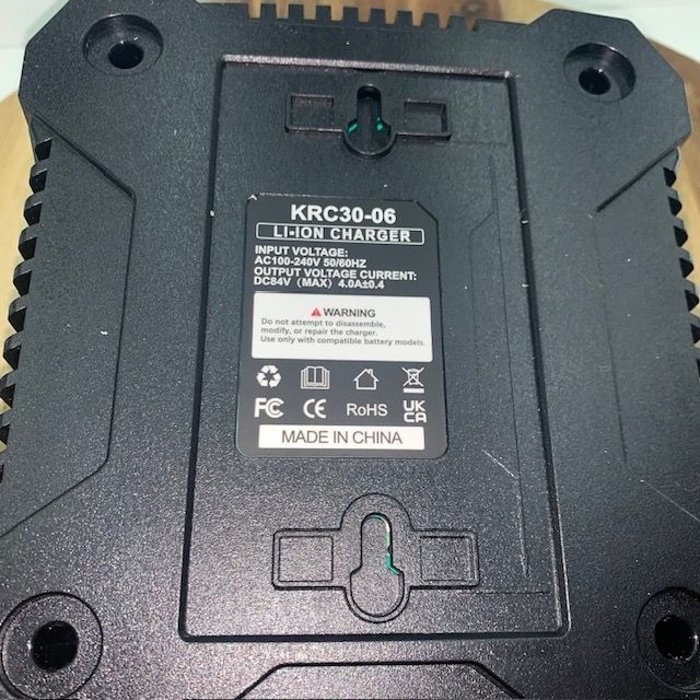 Replacement for 80V Kobalt Lithium-Ion Battery Charger KRC30-06 Rapid Charger