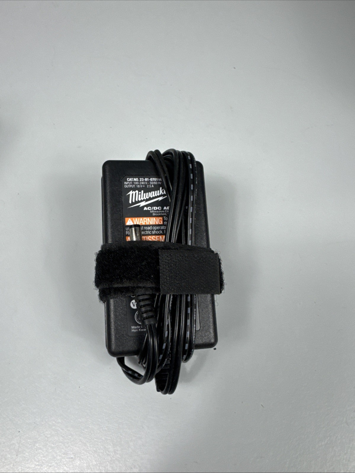 Milwaukee AC/DC Adapter 18V 2.5A HK-X145-A18, 23-81-0701 OEM