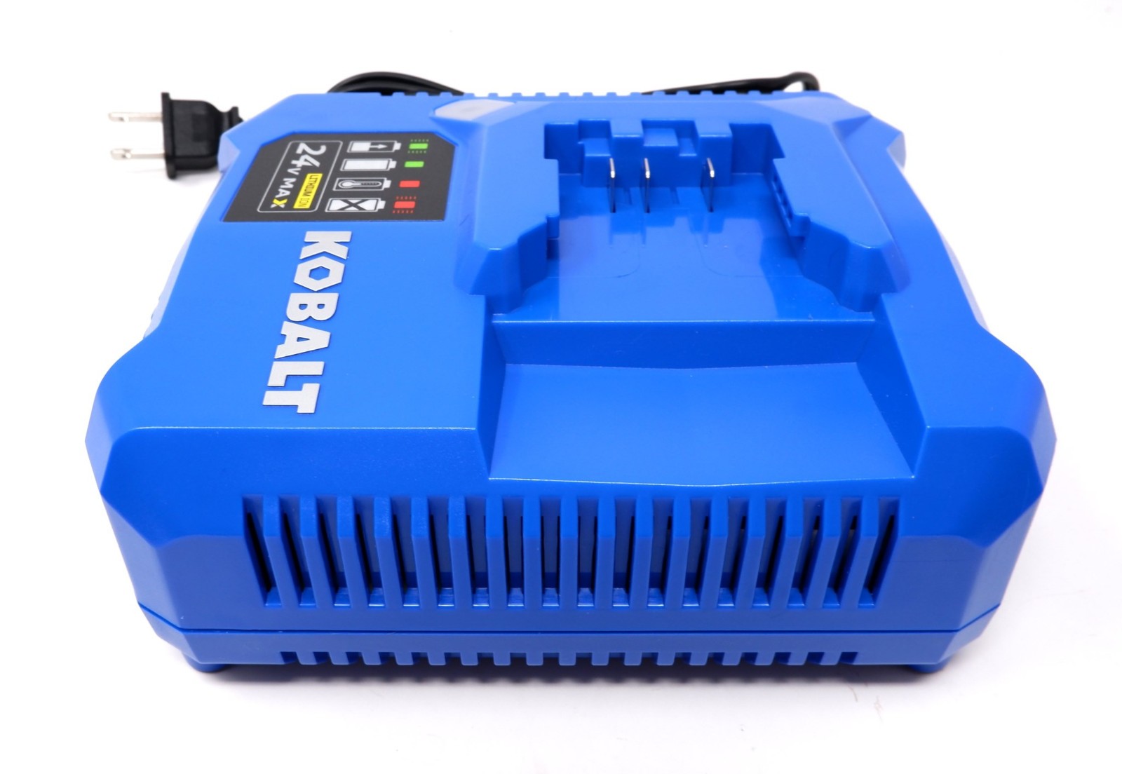 KOBALT KCH 2411-03 24V MAX LITHIUM ION BATTERY FAST CHARGER 150W, BARE – NEW
