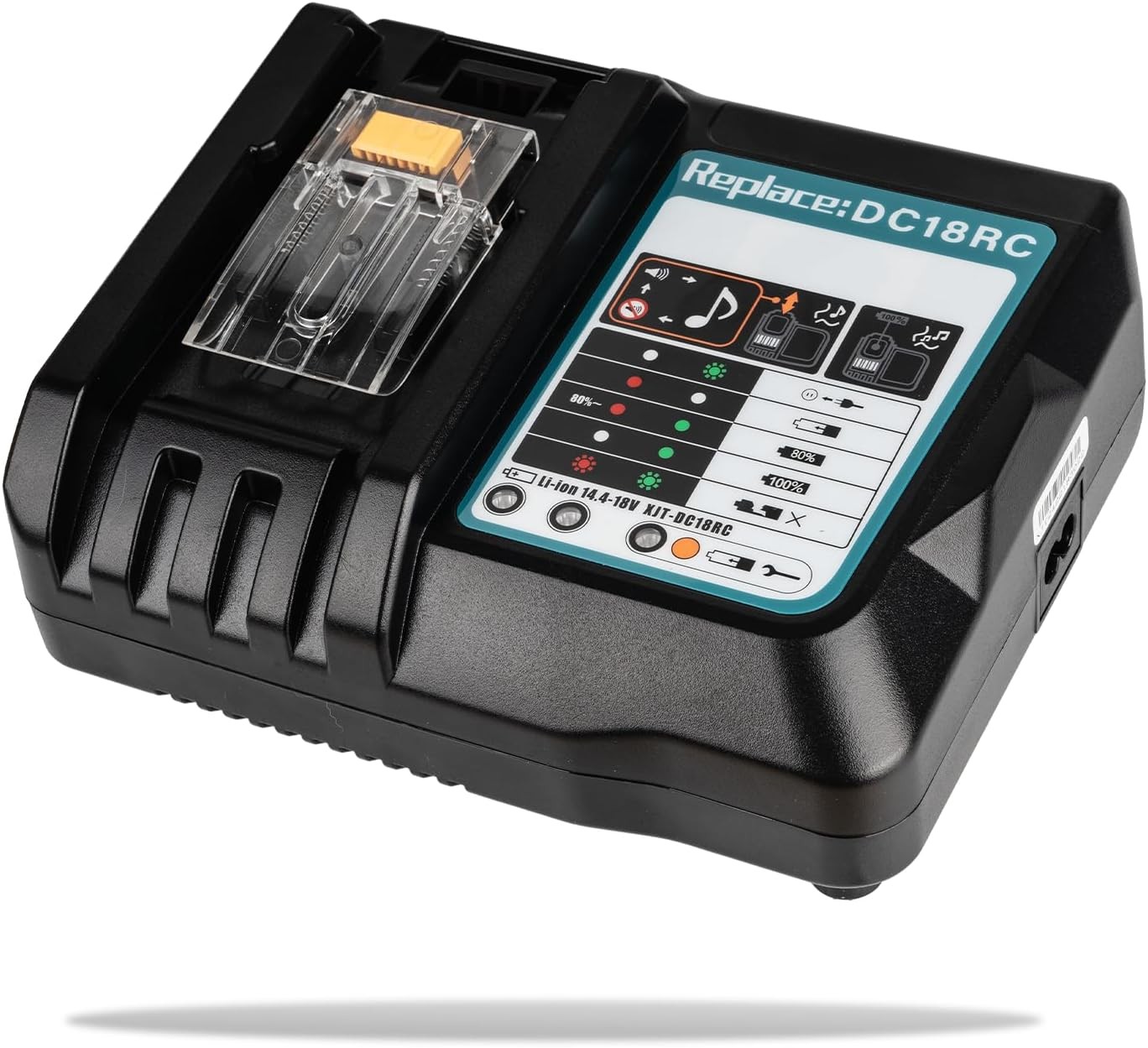 DC18RC Rapid Fast Charger For Makita 14.4V-18V 3.0A Lithium‑Ion Battery BL1830B