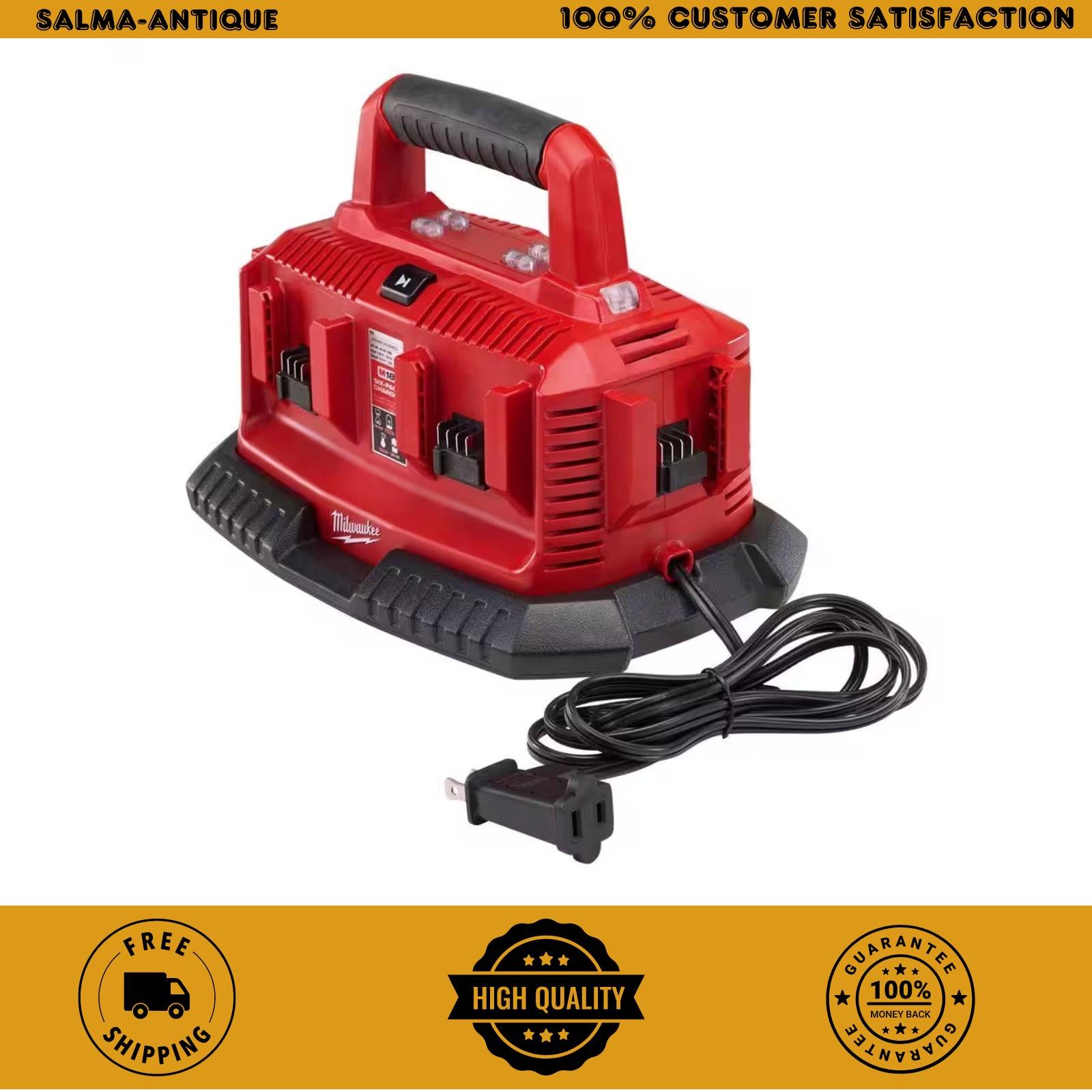 Milwaukee M18 Charging Station Power Tools Lithium Ion Battery Charger