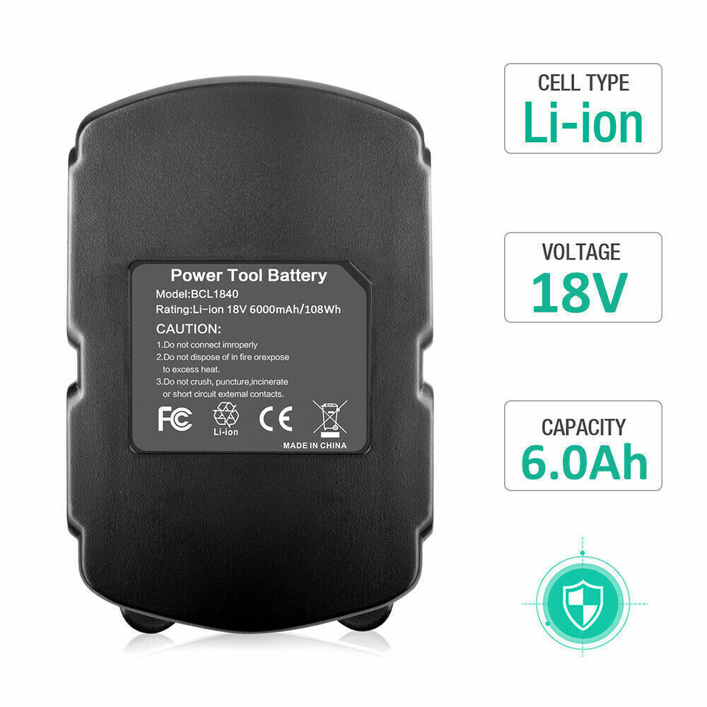 1-4X 18V For HITACHI Li-ion EBM1830 6.5ah/ 5.0ah Battery BCL1815 BCL1830 BCL1840