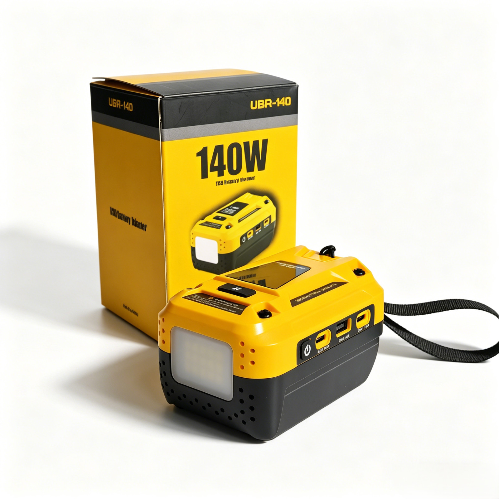 140W Multi-Function Battery Charger Compatible with Dewalt Battery USB PD3.1