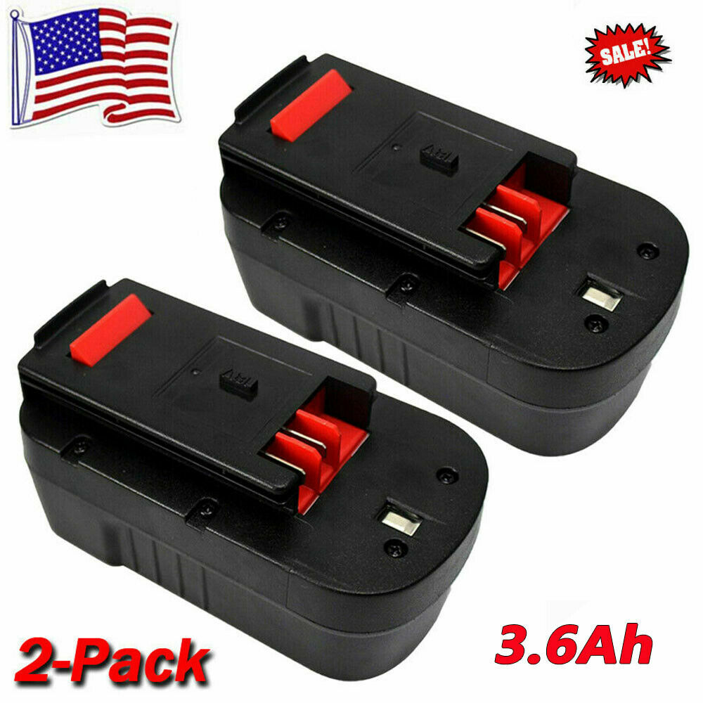 2Pack 18V Battery for Black & Decker Firestorm HPB18 HPB18-OPE2 244760-00 FS18BX