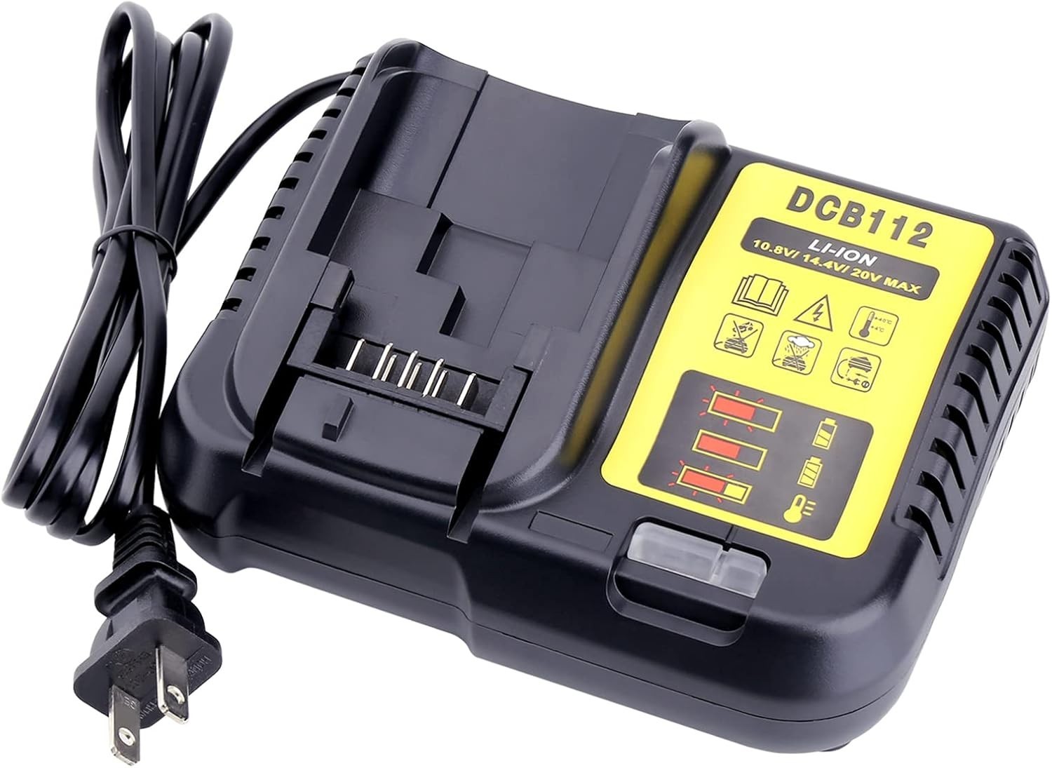 2A Fast 20V Max Charger – Lightweight & Compatible with DeWalt Battery Systems