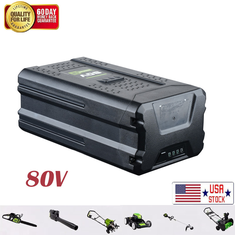 5.5AH Li-ion Battery for Greenworks 80V GBA80200/Pro 80 GBA80500 2901307 2902407