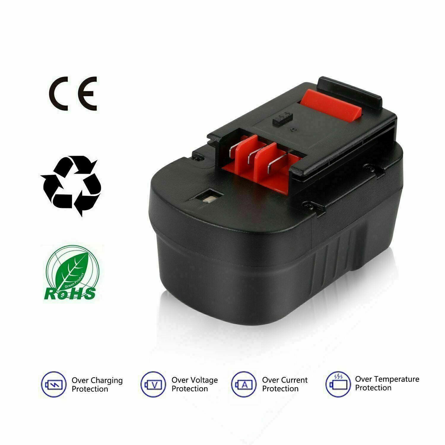 NEW HPB18 18V HPB18-OPE 244760-00 18 VOLT 4.8AH NI-MH BATTERY FOR BLACK & DECKER
