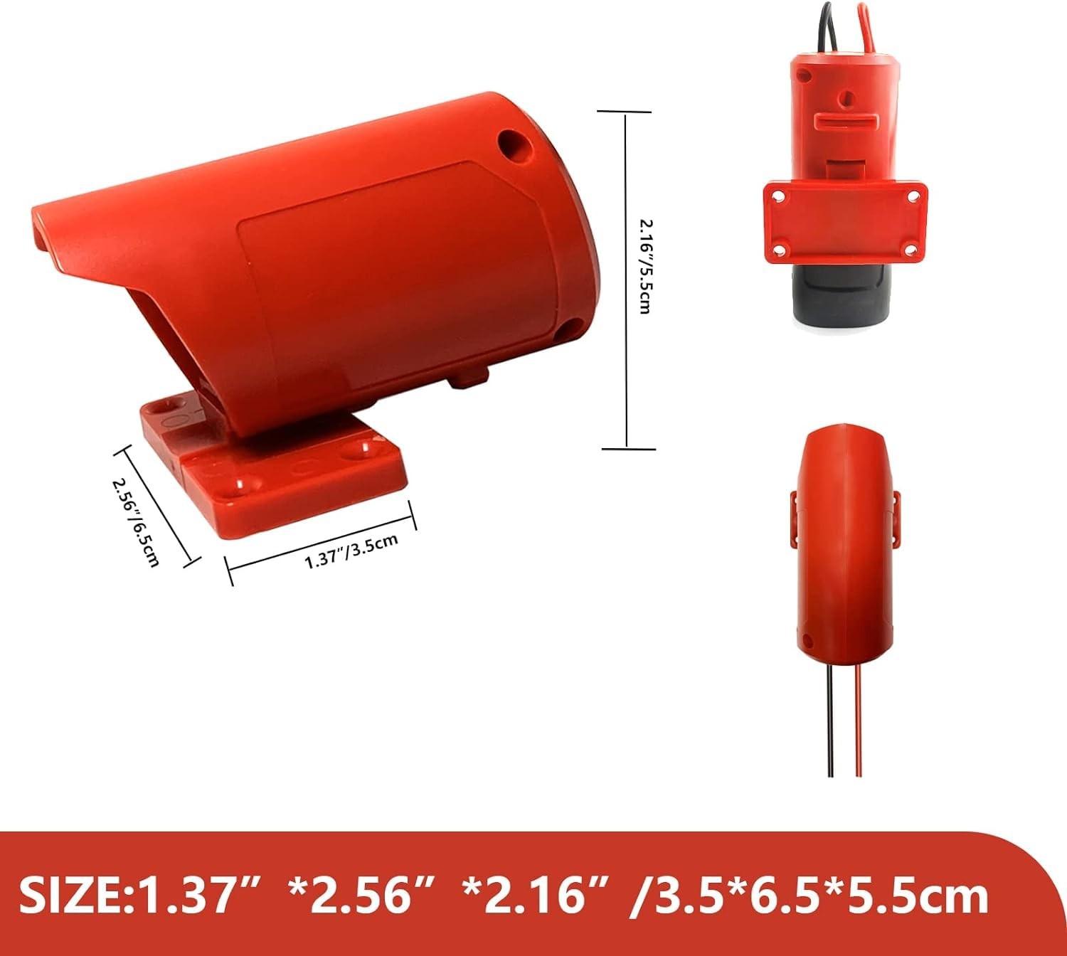 Power Wheel Adapter for Milwaukee M12 12V Battery with Fuse & Wire terminals…