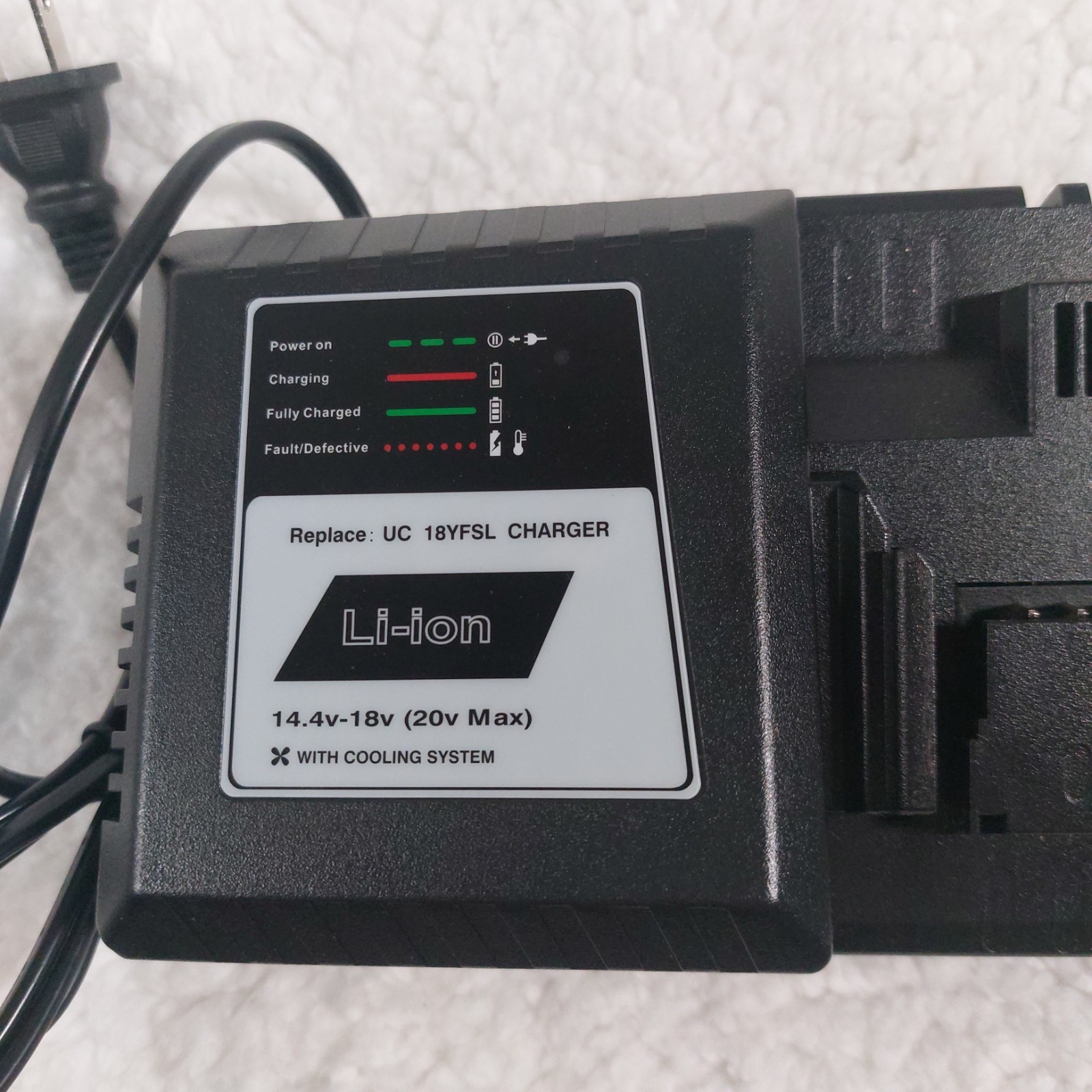 Hitachi 18V Battery Charger UC18YFSL, UC18YSL3, UC18YKSL, UC18YRL BSL1815 14.4V
