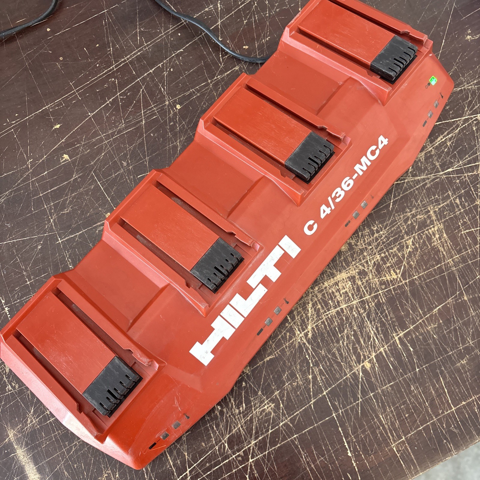 Hilti C4/36 – MC4 Multi 4-Bay Charger 115V Compatible w/ 22V 36V Batteries – 32