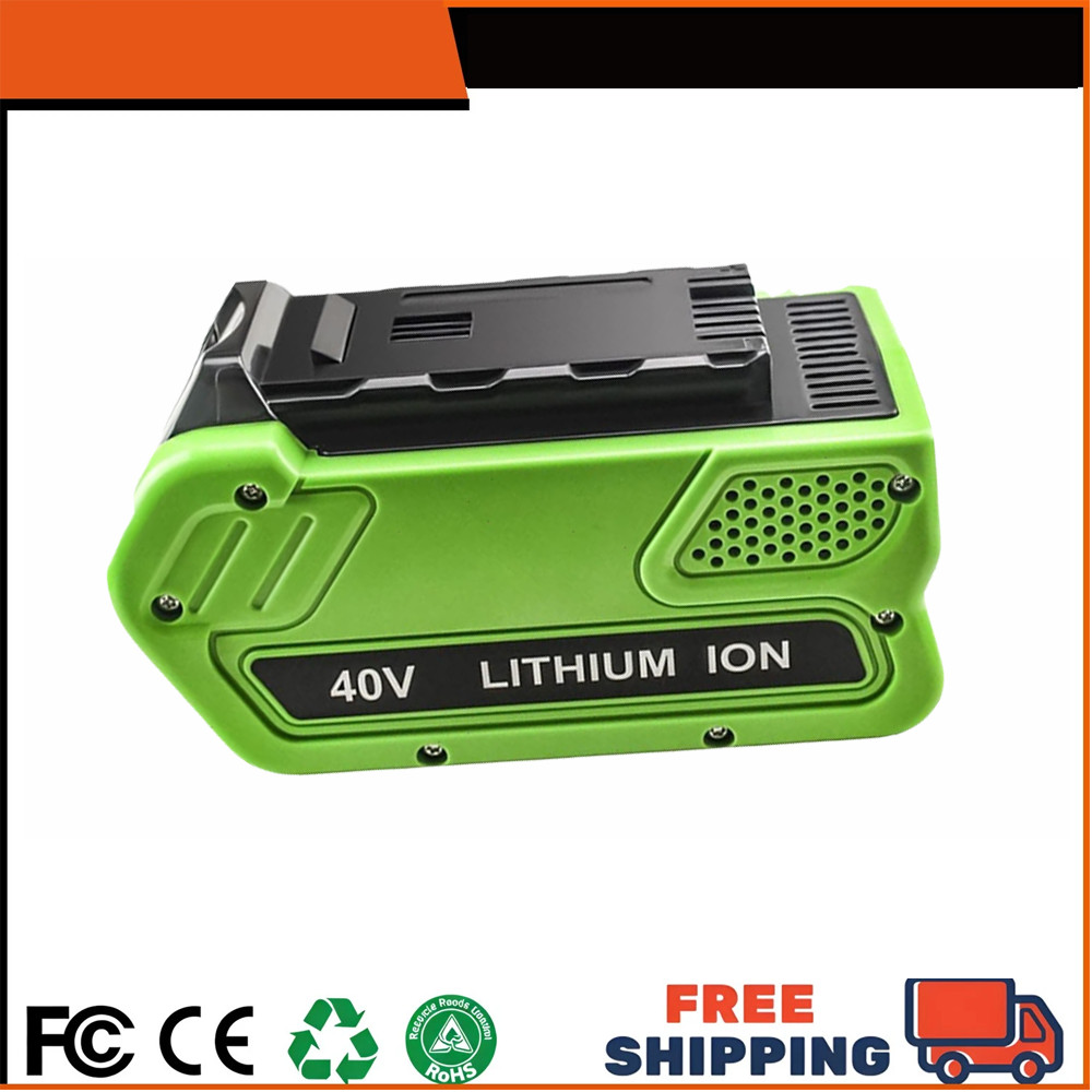 40V 8.0Ah For Greenworks G-MAX Lithium Battery 29472 29462 29252 20202 40 Volt