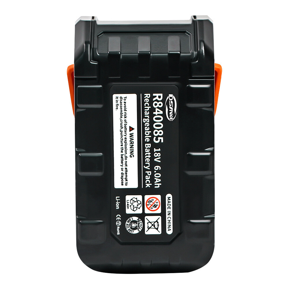 18V 6.0Ah For Ridgid R840085 Lithium Battery Rigid R840087 18Volt Power Tools