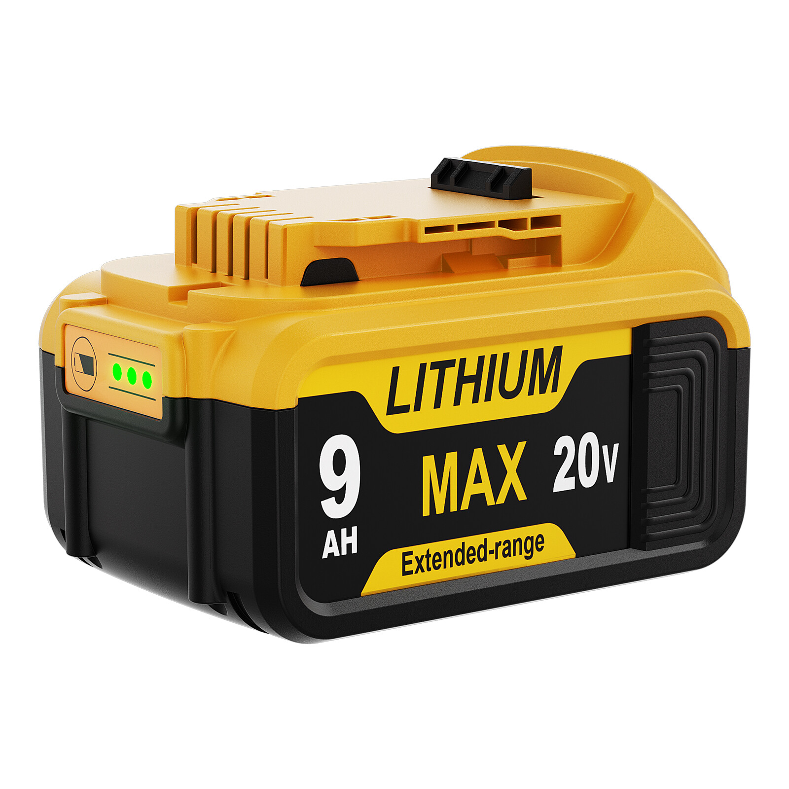 Pack For DeWalt 20V 20 Volt Max 9.0AH Lithium Ion Battery DCB206-2 DCB205-2 NEW