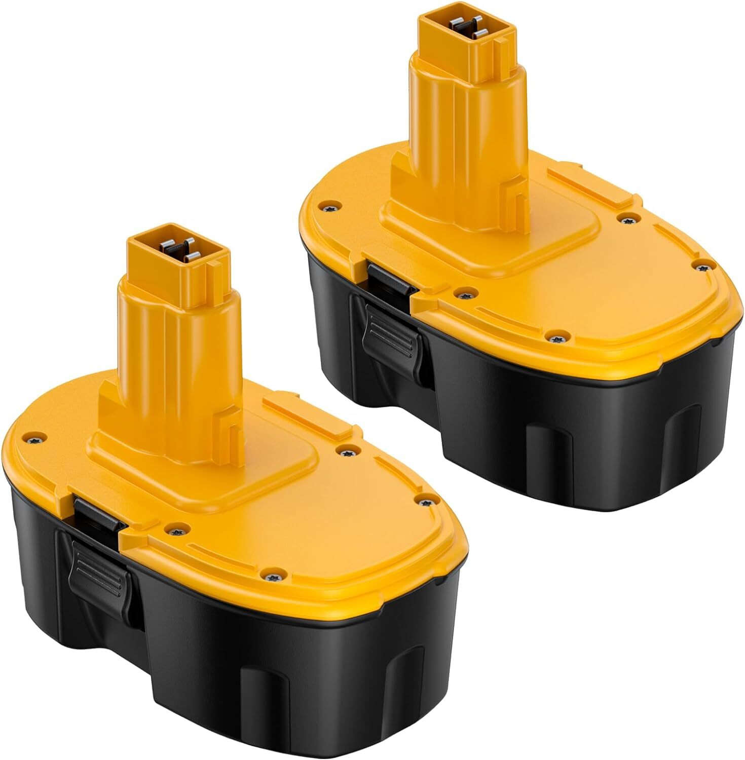 1-2PACK 18V Battery For Dewalt 18VOLT DC9096 DC9099 NI-MH DC9098/DC9310 Charger