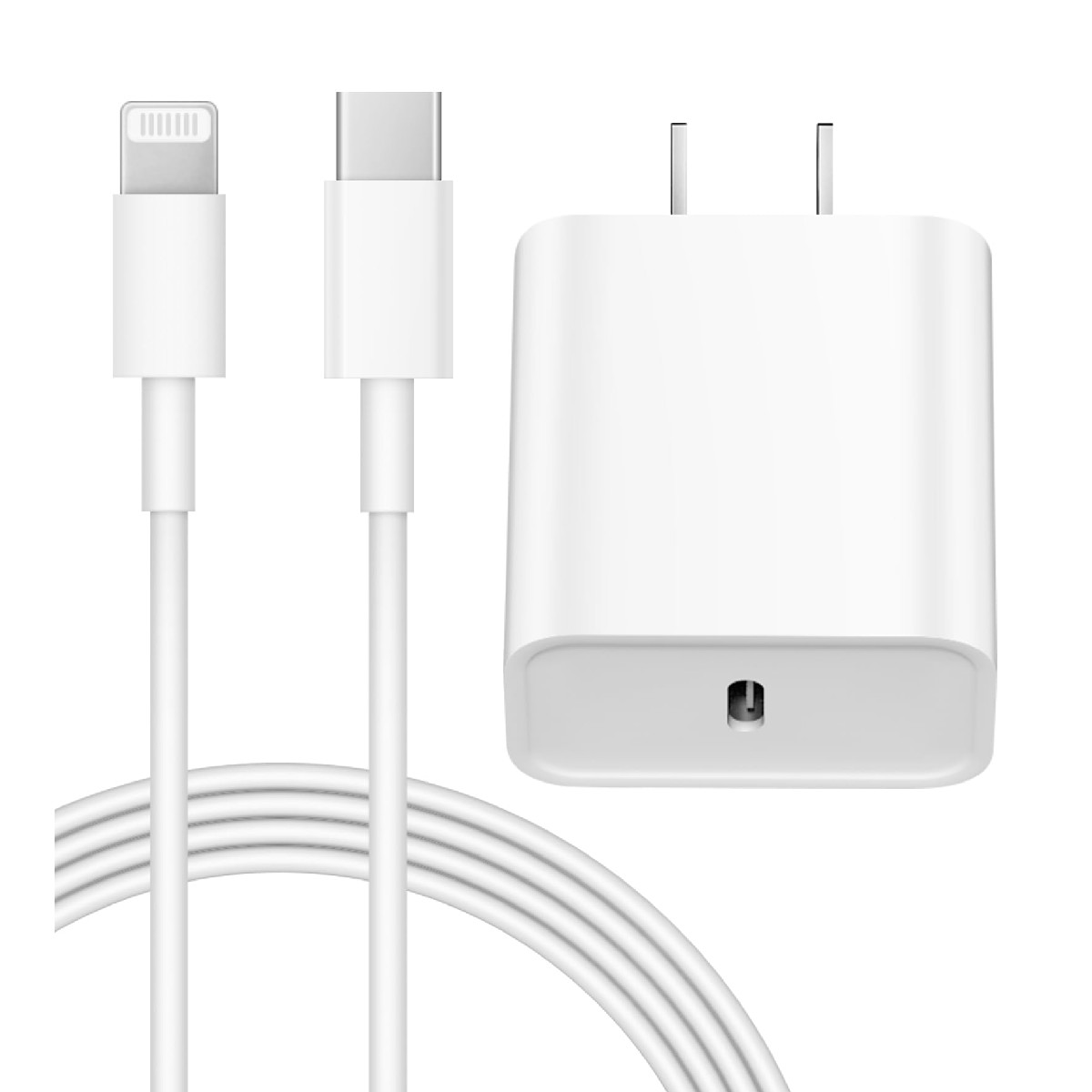 Coreykin Iphone 14 13 12 Charger Charging 20W Pd Usb C Wall Charger 6Ft