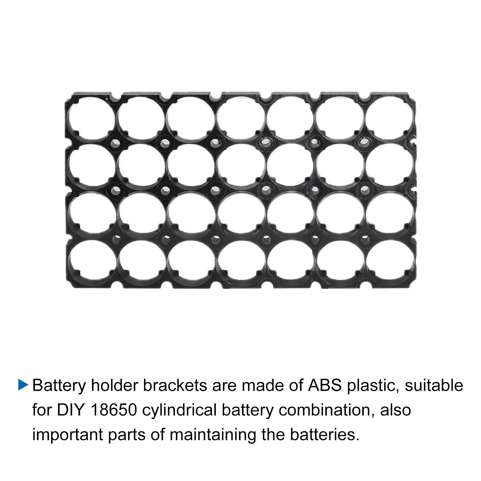 18650 Battery Holder Bracket 7 x 4 18.4mm Diameter for DIY Batteries 2pcs