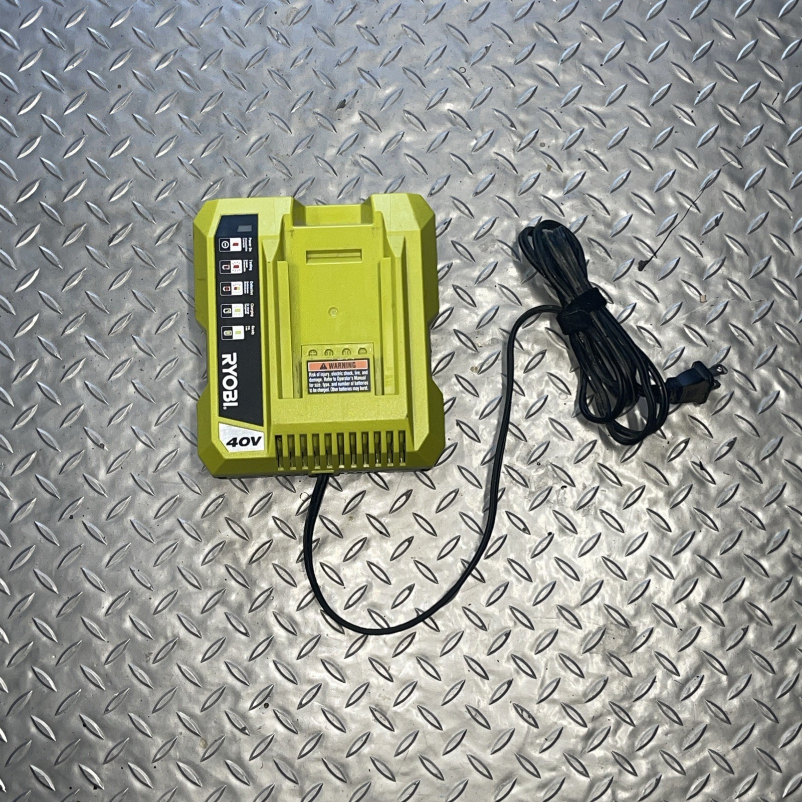 For Ryobi OP408VNM 40V Lithium-Ion Battery Rapid Charger OP406VNM 40-Volt NEW