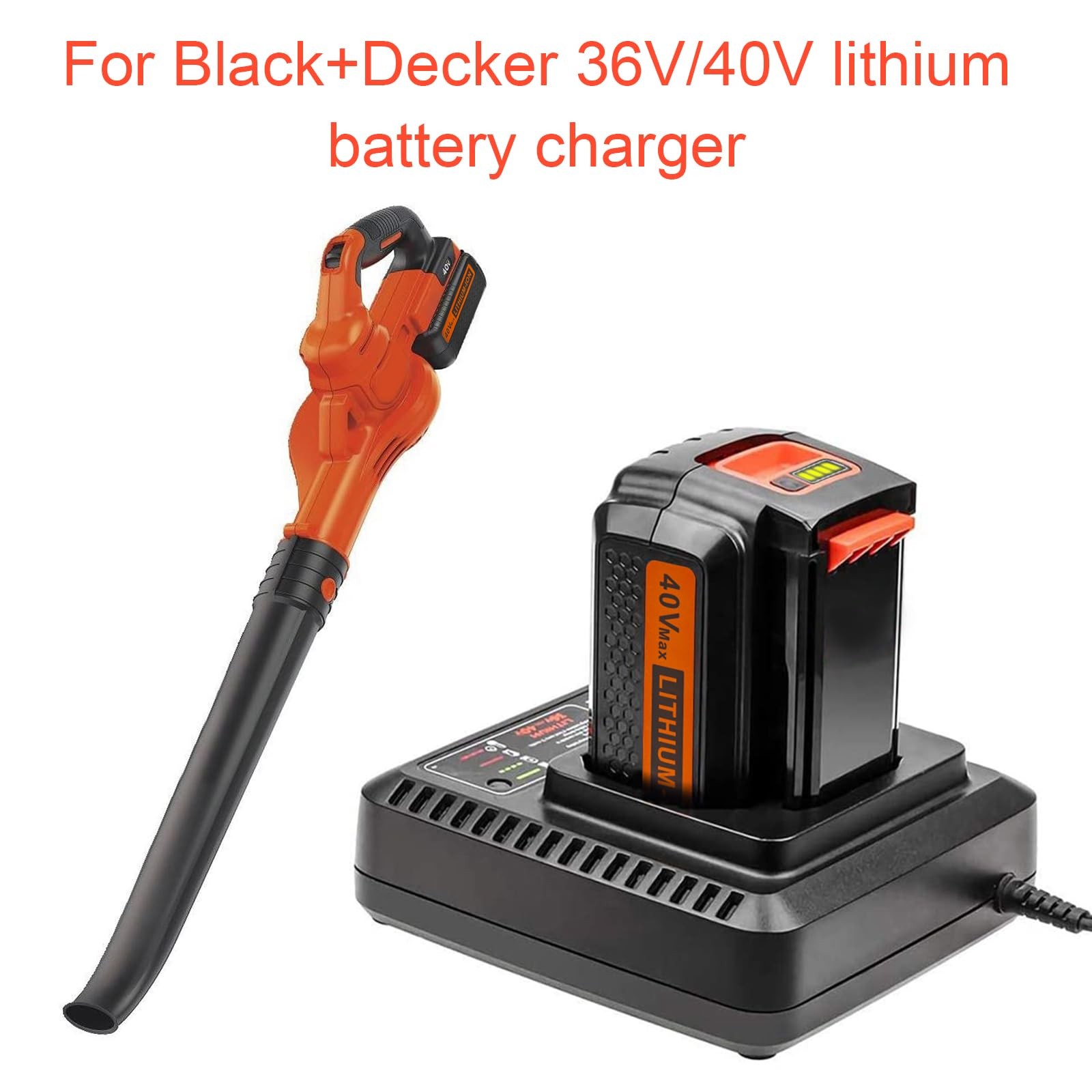 Tree.Nb 40V 3.0Ah Replacement Black And Decker 40V Lithium Battery Lbx2040