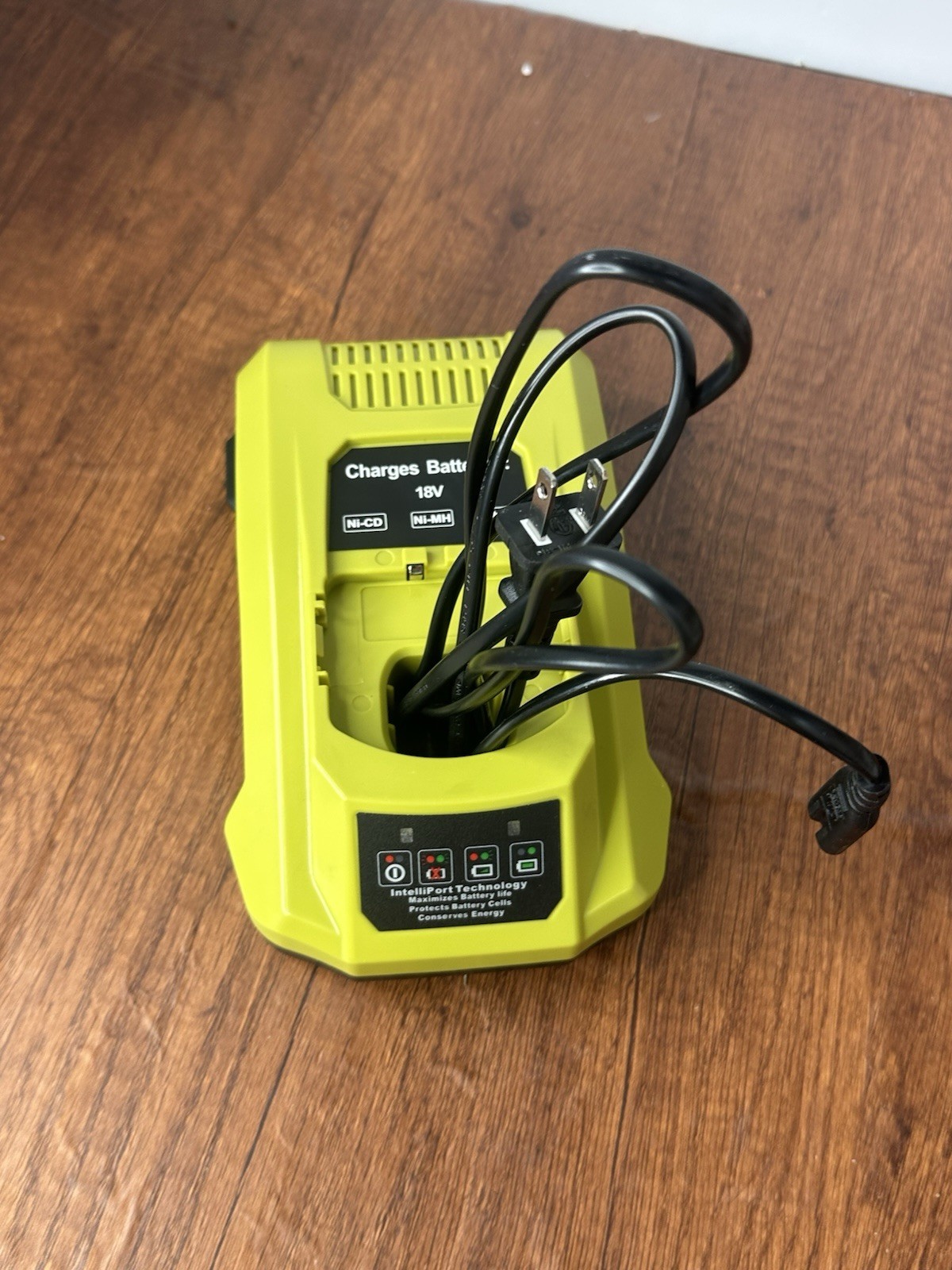 18V Battery Charger Compatible With Ryobi ONE+ Lithium NiCd NiMH Tested