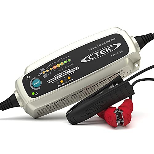 4.3 Test & Charge, 12 Volt Fully Automatic Charger with Unique Battery and