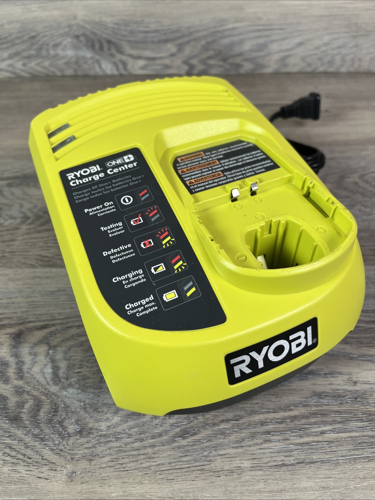 Ryobi One + Model P113 18 Volt Battery Charger