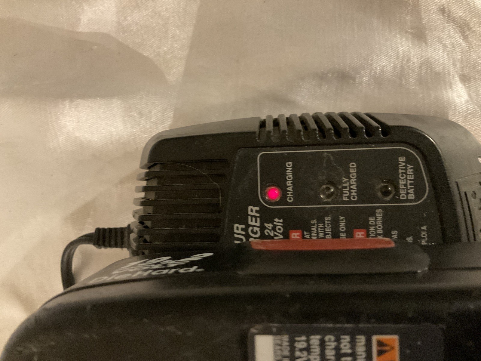 Craftsman 1-Hour Fast Battery Charger 7.2v12v 18v 19.2v 24v w/2 batteries*