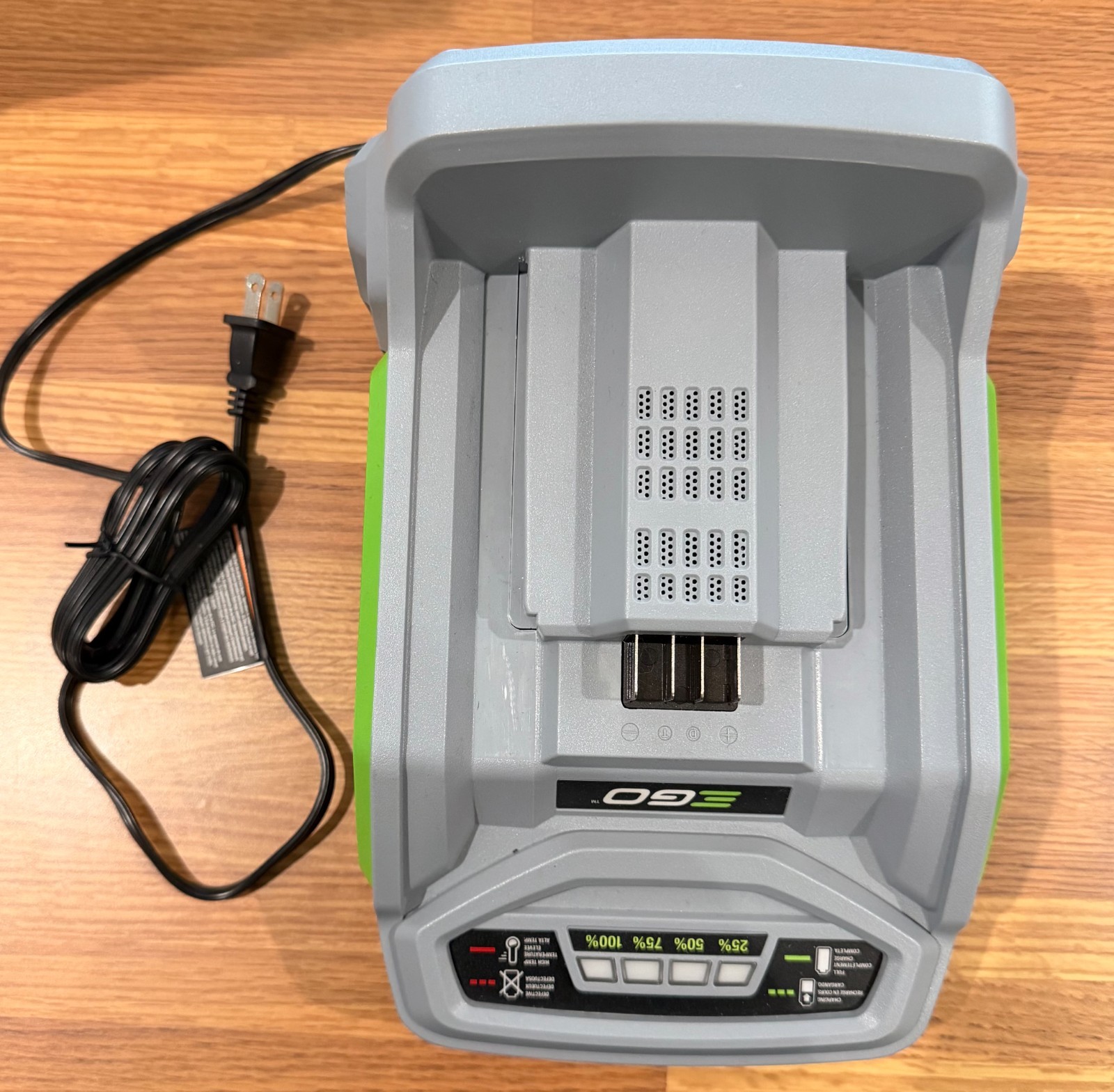 EGO CH5500 Rapid Battery Charger 56V Gray New (Open Box)
