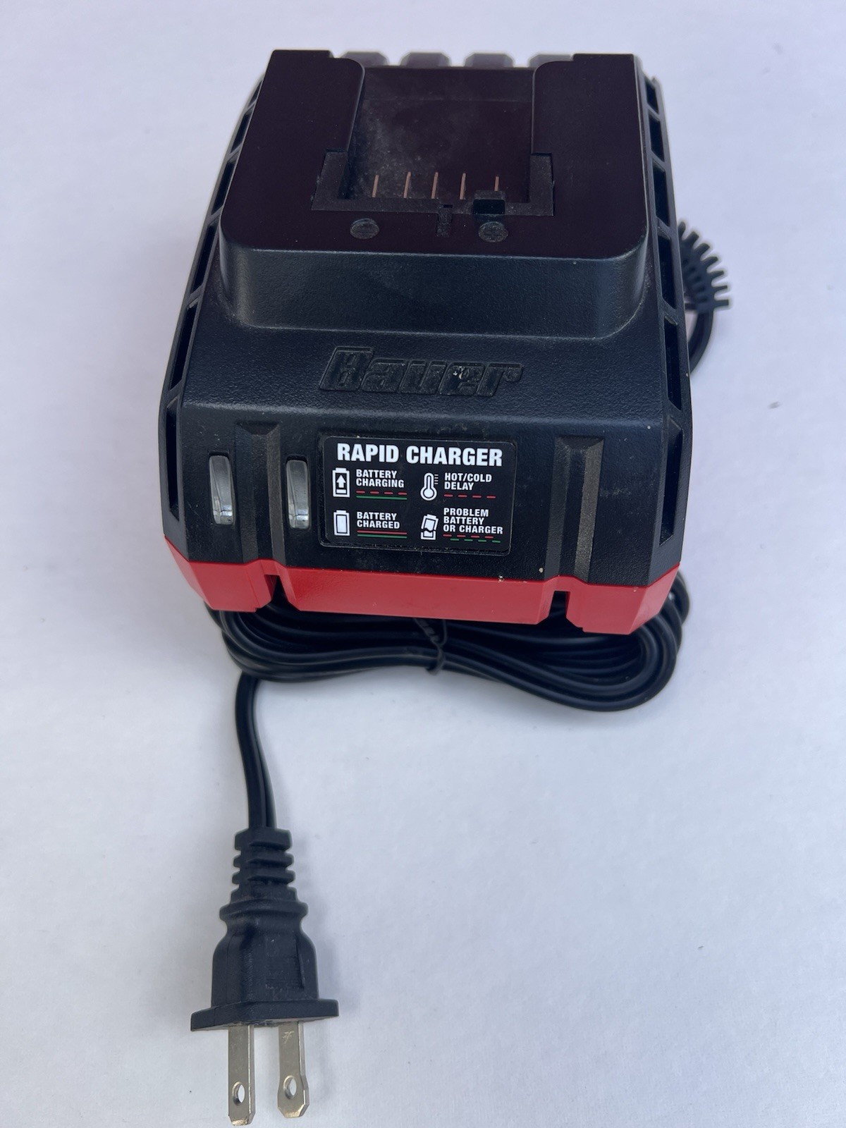 Bauer Rapid Battery Charger HyperMax 1.7A 20V Batteries 1704C-B Tested Working