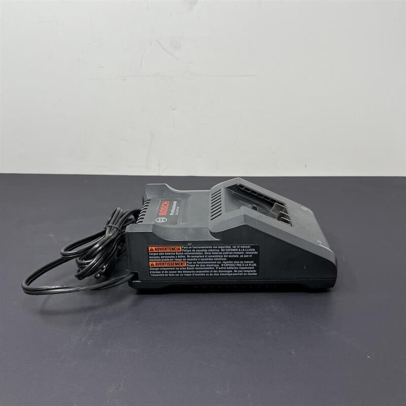 Battery Charger: Bosch, Single-Port Charging, For 18V, Li-ion, 4 Ah
