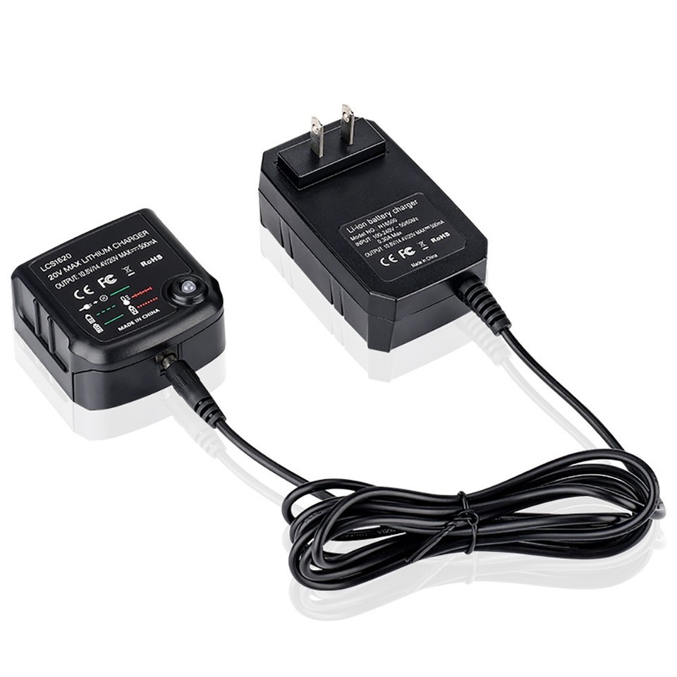 Charger for Black and Decker 20V 12V Max Lithium Battery LBXR20 LBX4020 LBX20 US