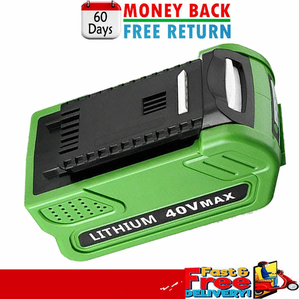 40V 8.0Ah For Greenworks G-MAX Lithium Battery 29472 29462 29252 20202 40 Volt