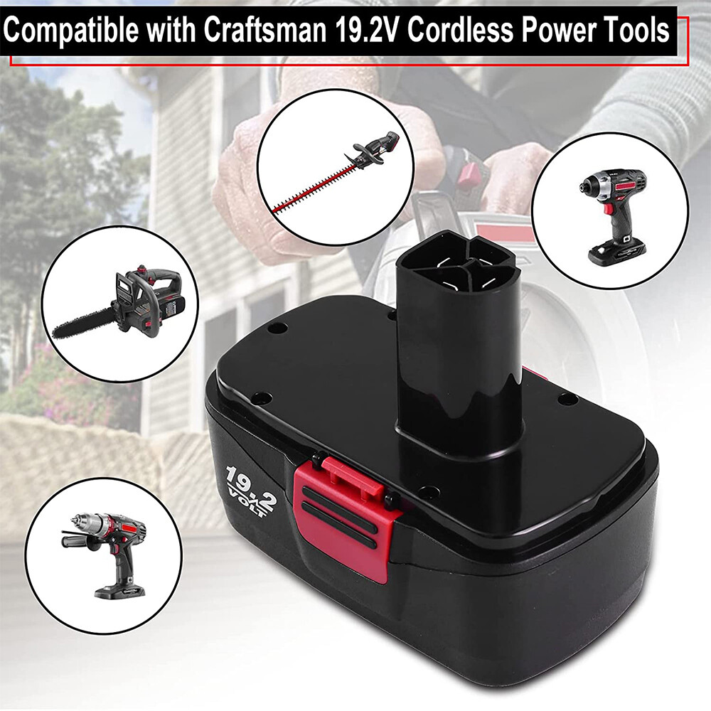 NEWEST 2X DieHard Battery For Craftsman C3 11375 130279005 Cordless 19.2V 4.8Ah