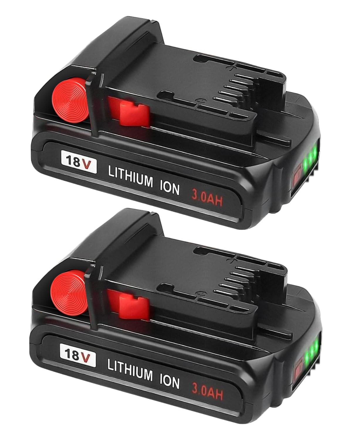 Teenpower Replacement For Milwaukee M18 Battery 3000Mah 2Pack 48-11-1820
