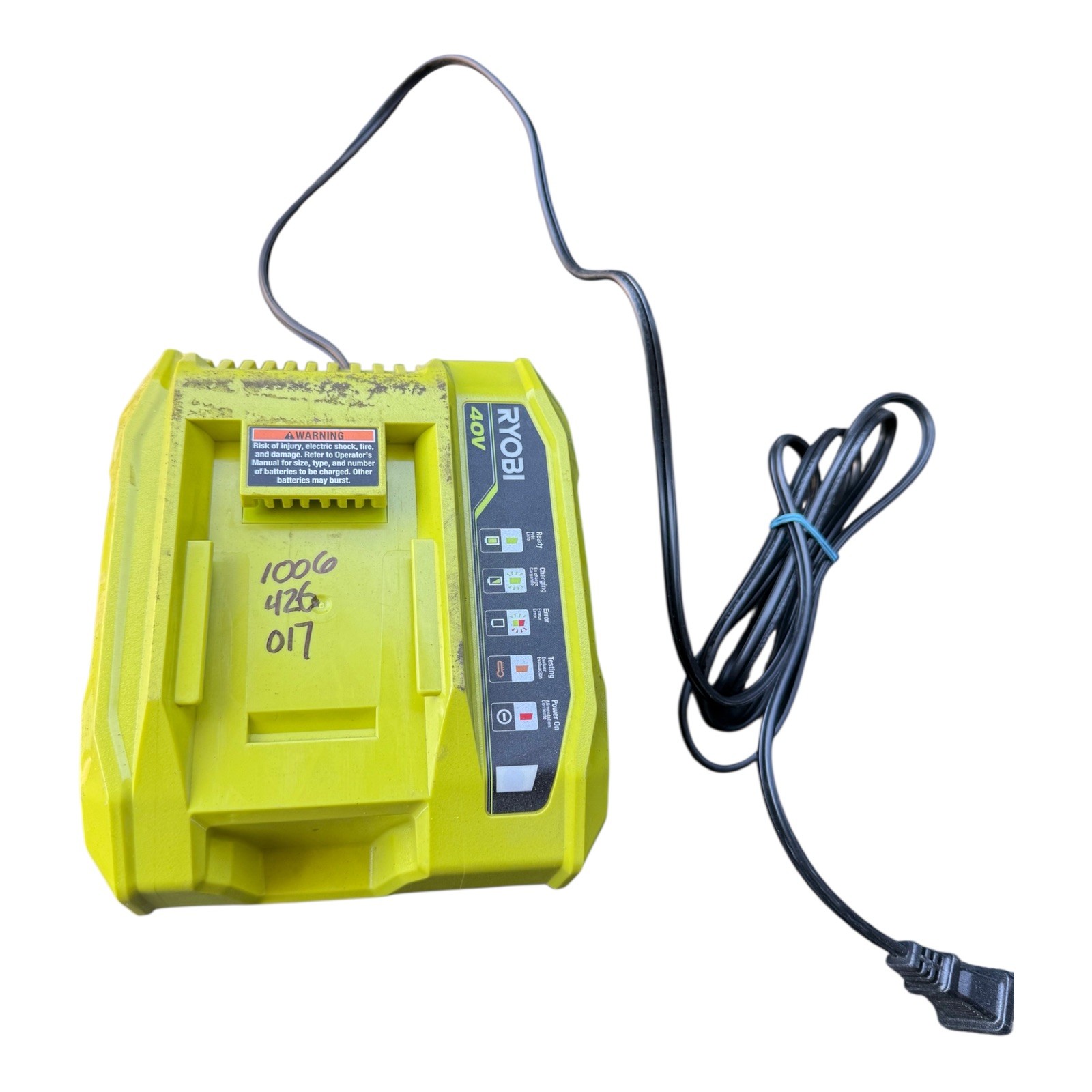 Genuine RYOBI OP406VNM 40V 40Volt Lithium-Ion Rapid Quick Charger OP406 —READ!