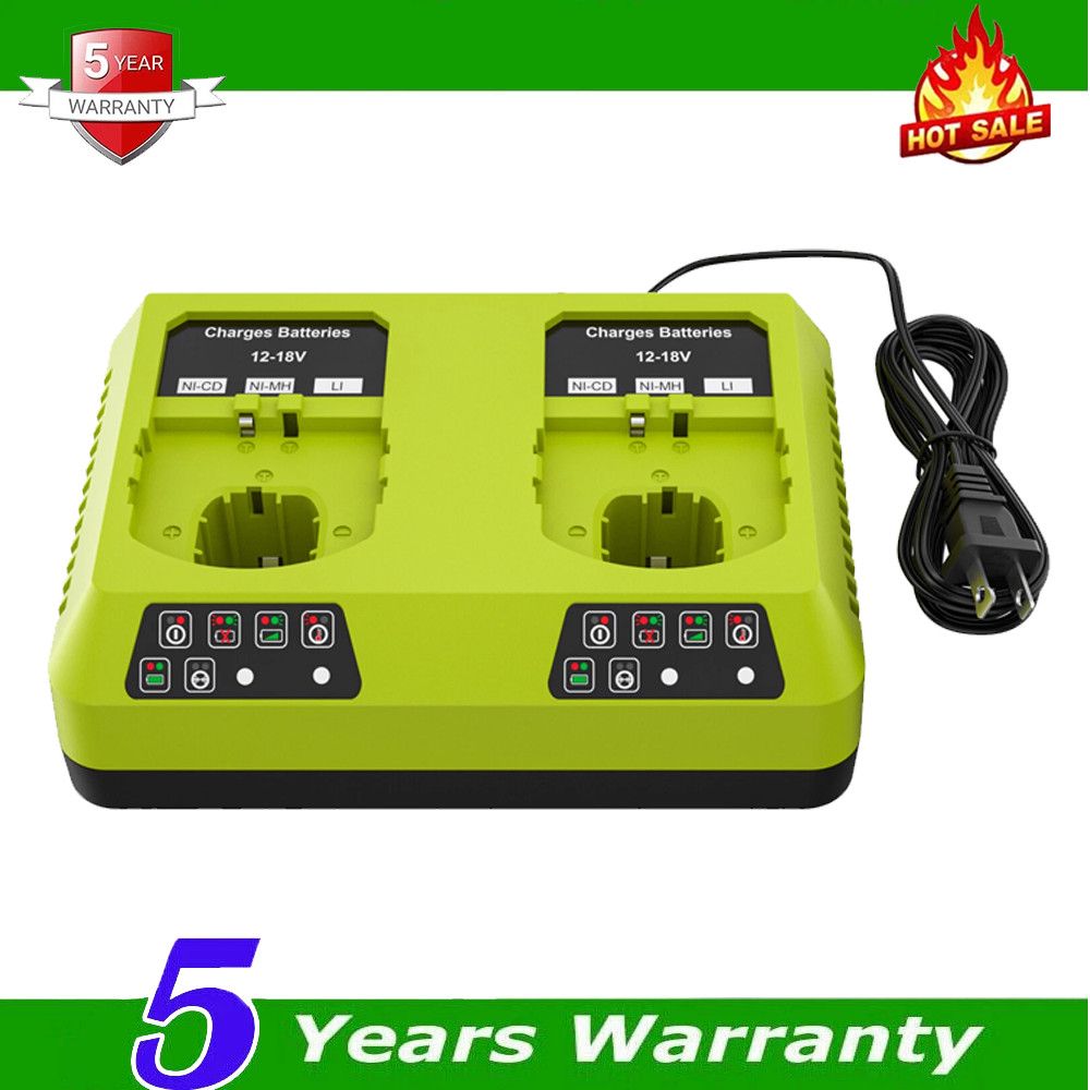 NEW Rapid Charger For RYOBI P108 18V One Plus High Capacity Lithium-ion Battery