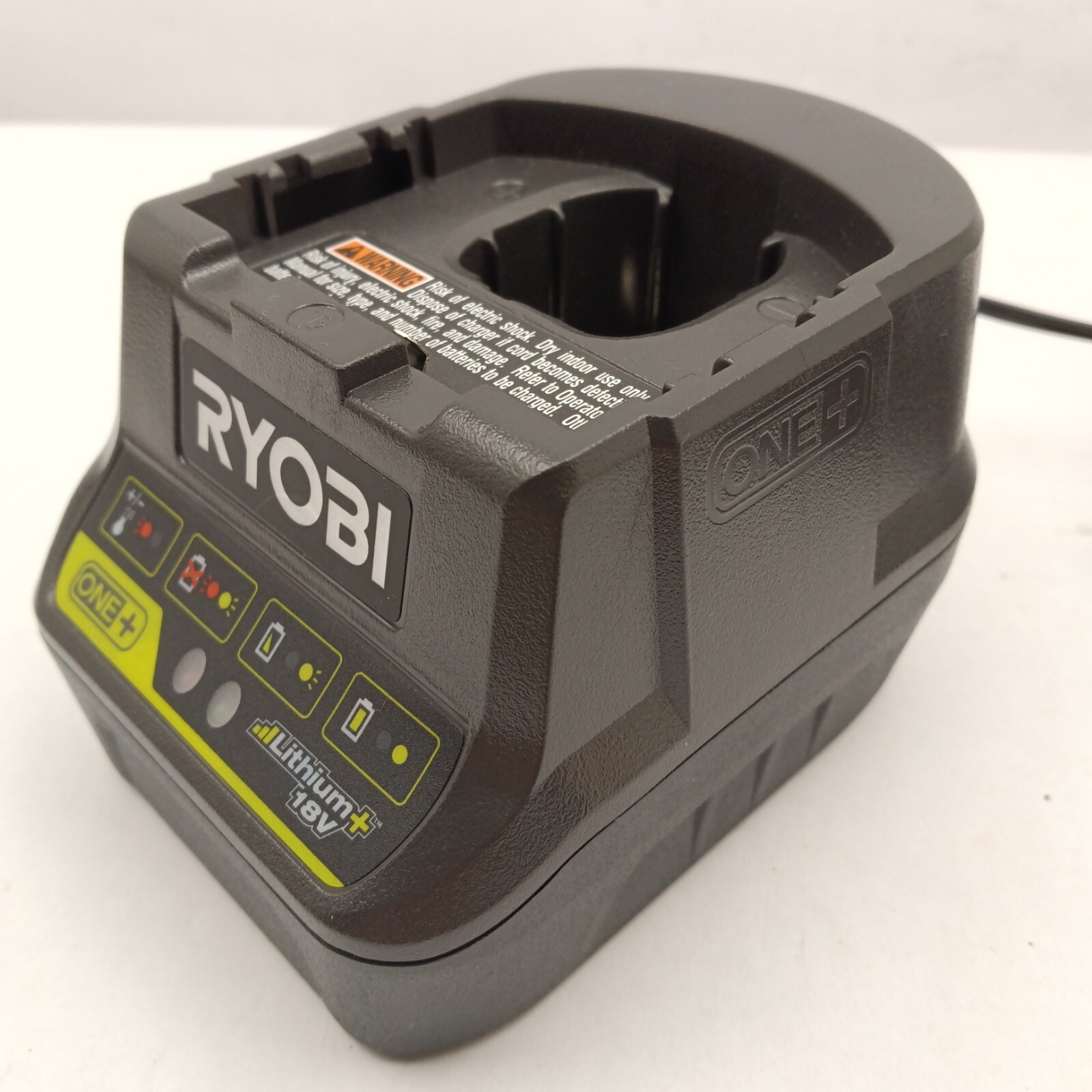 Ryobi P118B ONE+ 18V Li-Ion Dual Chemistry Battery Charger