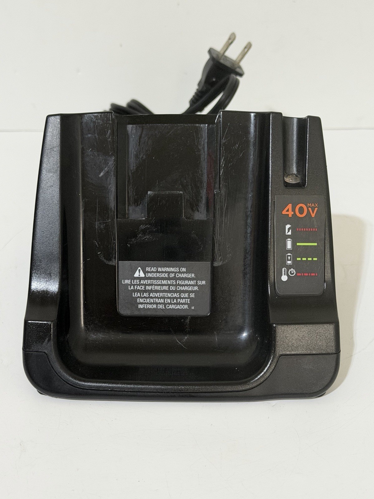 Black & Decker LCS40 Type 1 Lithium Ion Fast Battery Charger Type Charging Dock