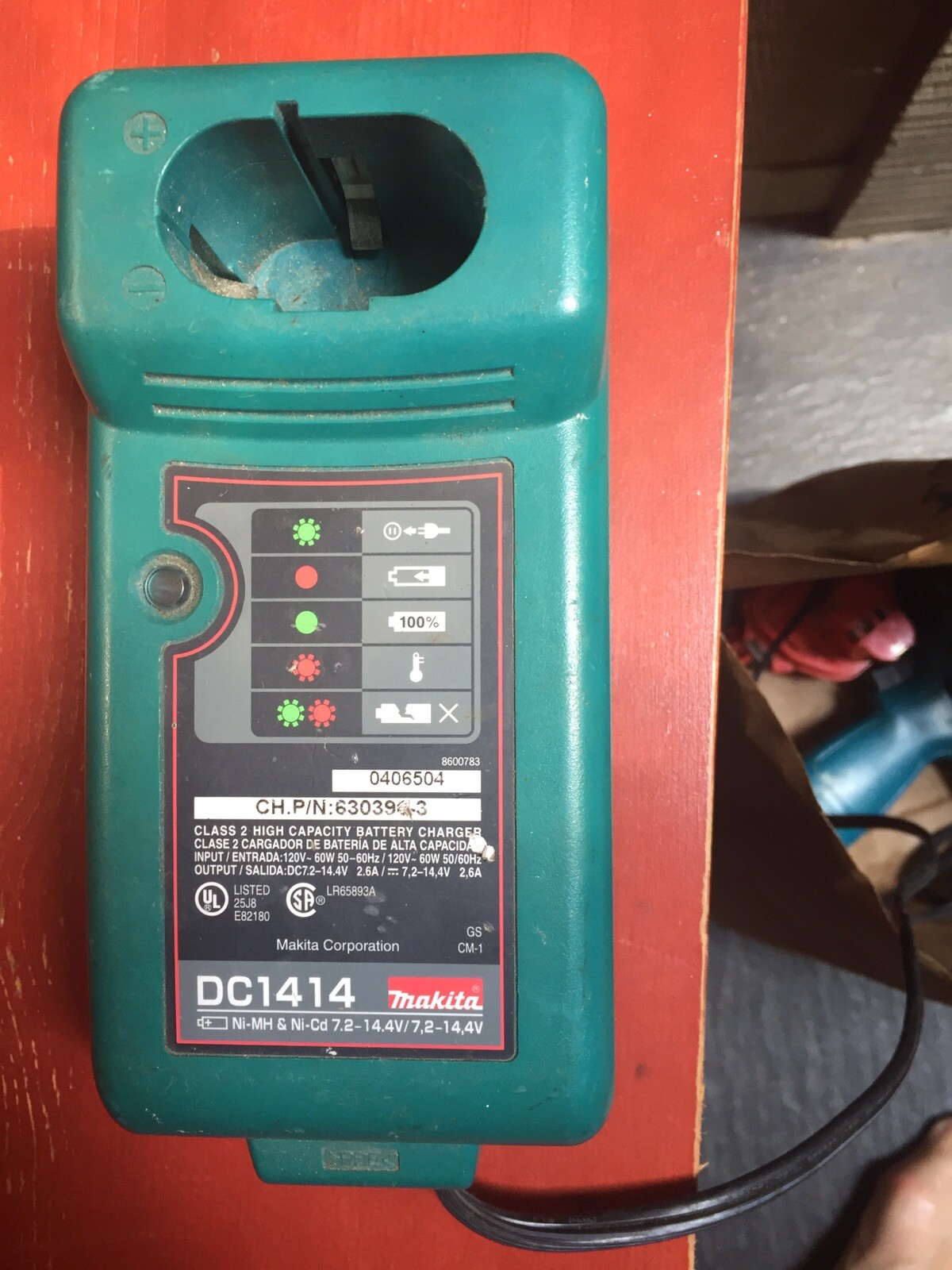 Makita DC1414 charger only