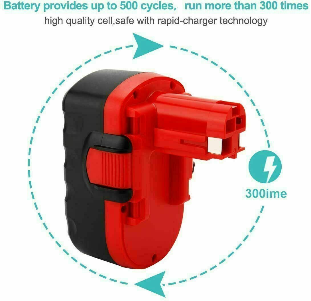 BAT181 BAT025 BAT026 BAT160 18 Volt 4.8Ah Ni-Mh Battery replacement for Bosch