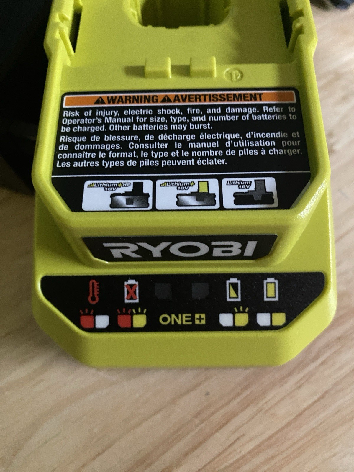 Ryobi Battery Charger PCG002 Authentic 18V ONE+ Li-Ion ORIGINAL OEM Lot Listing