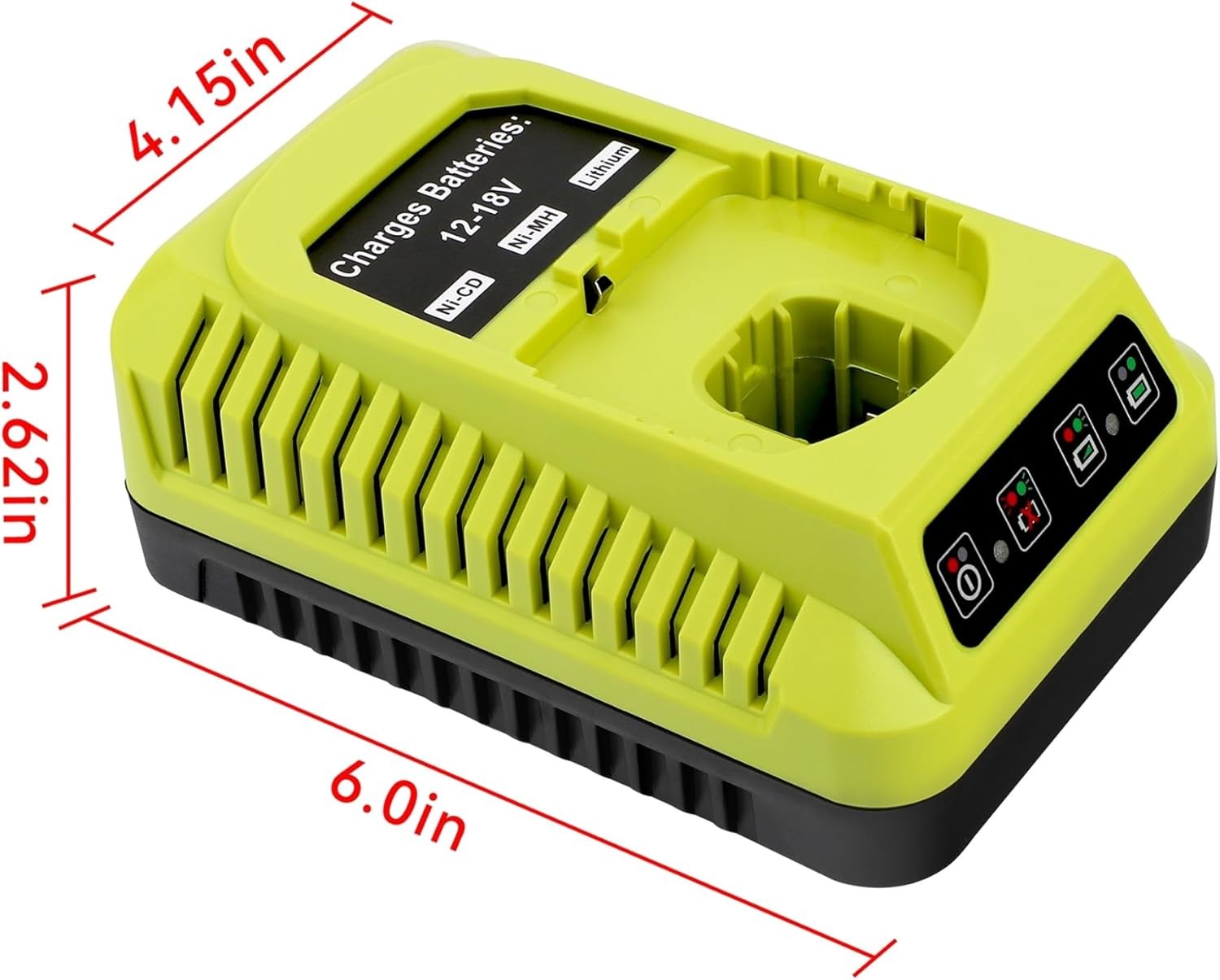 P117 Fast Charger For RYOBI For One+ Plus 18V High Capacity Lithium Battery P108