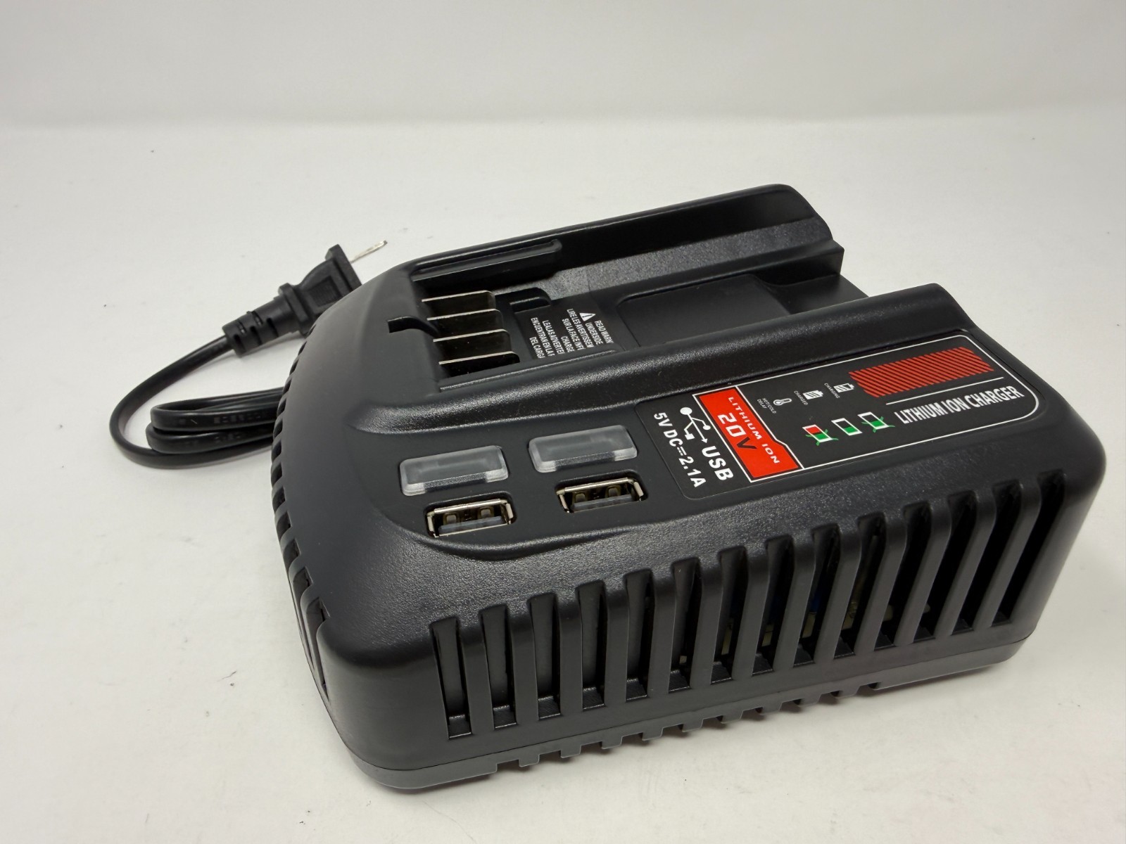 1x For Craftsman 20V 20 Volt MAX CMCB104 Lithium-Ion Battery Charger Replacement