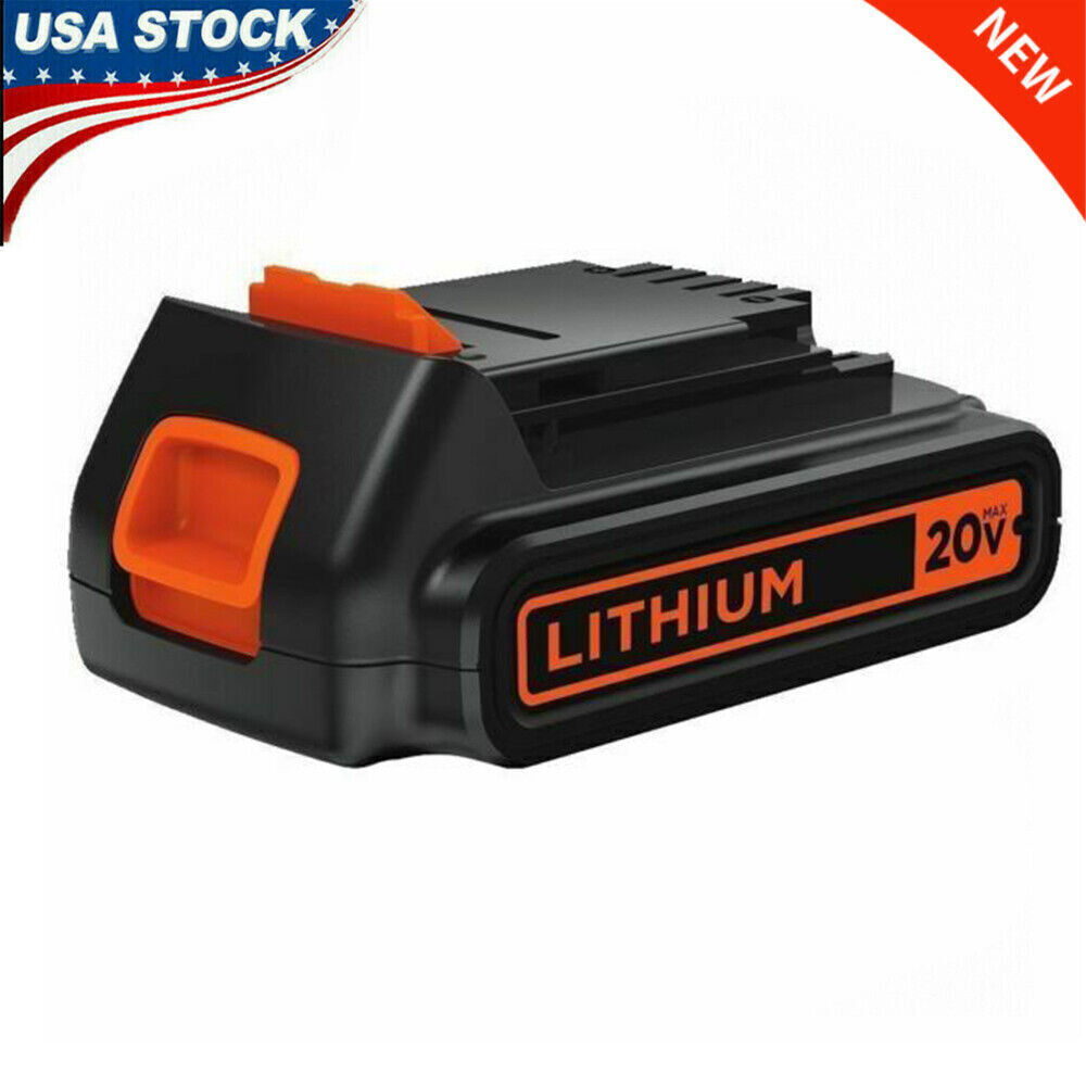 20V Battery 3.0Ah for Black+Decker 20V Max Lithium Battery LBXR20 LB20