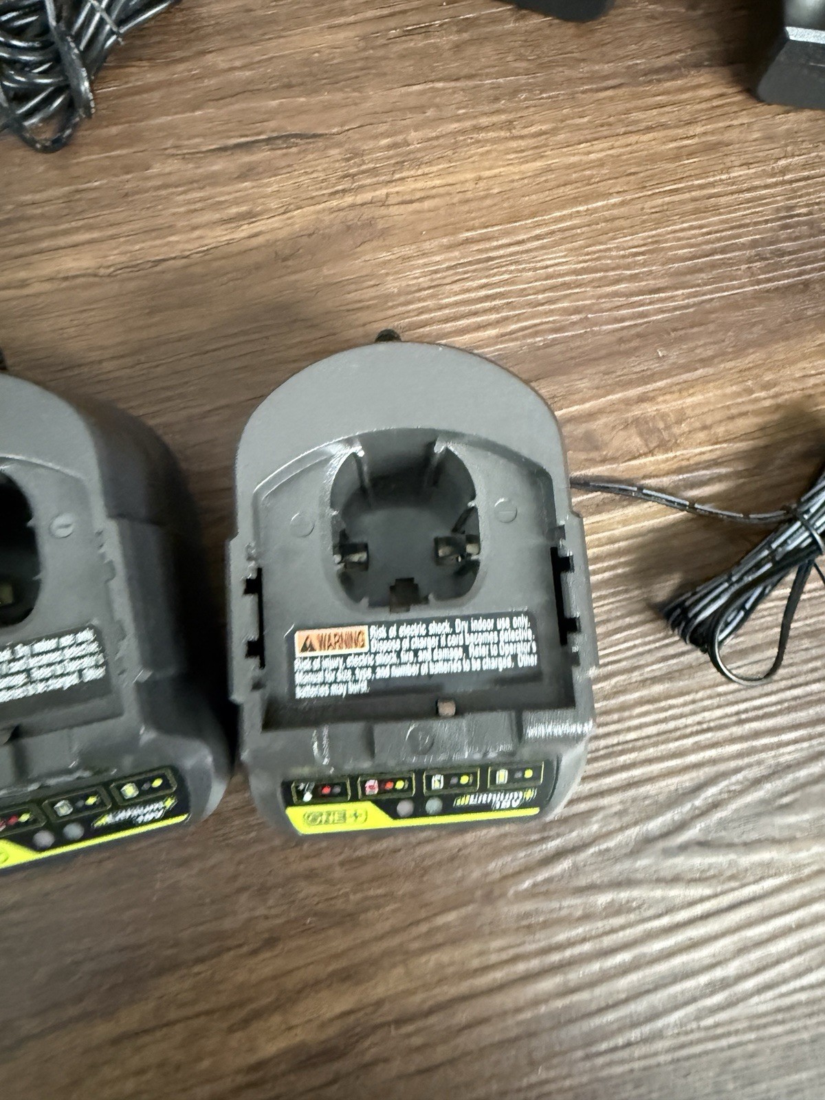 Lot Of 3 Ryobi One+ 18V Battery Charger Genuine OEM Model P118B 140350004